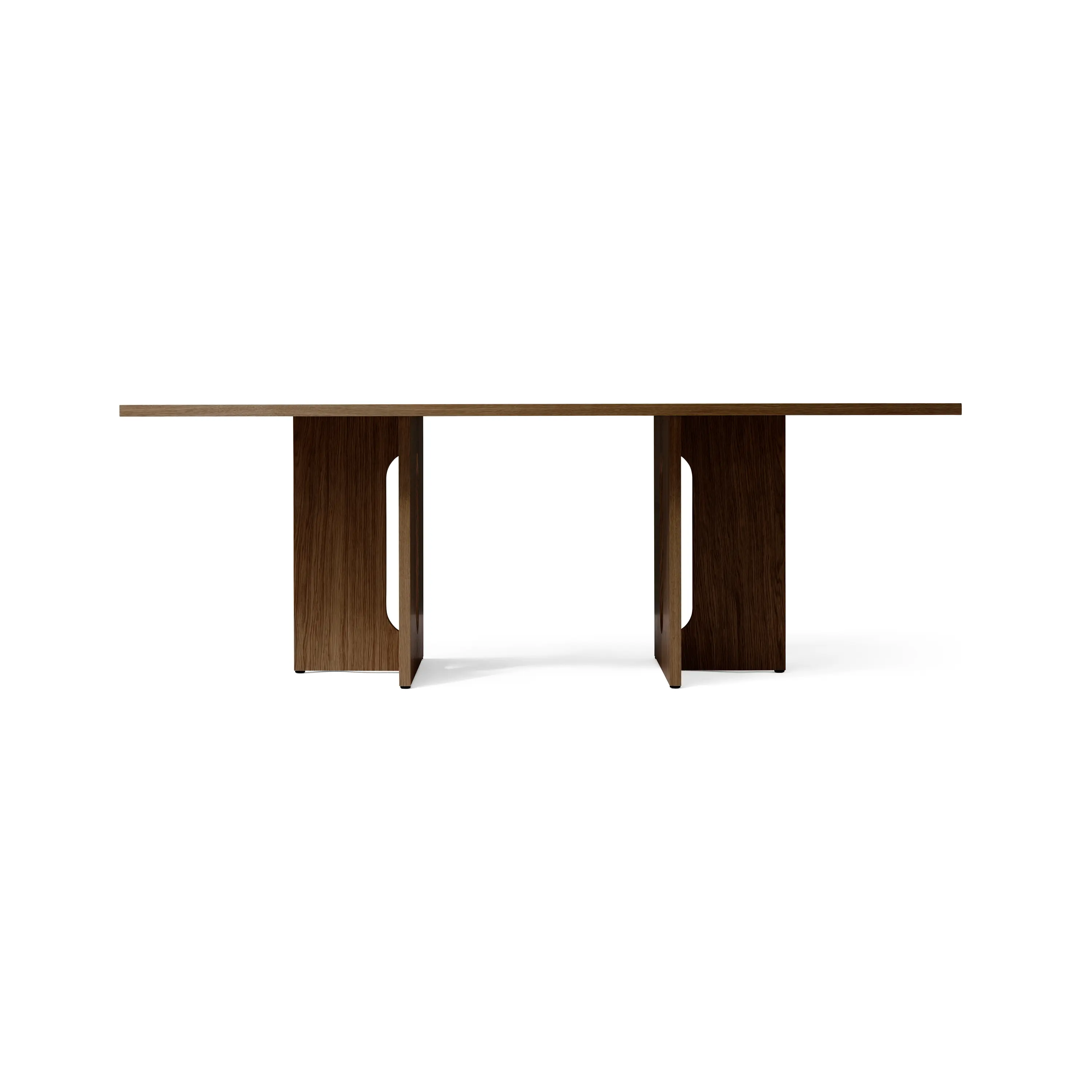 Audo Copenhagen - Androgyn Dining Table Rectangular 210 | Dark Stained Oak
