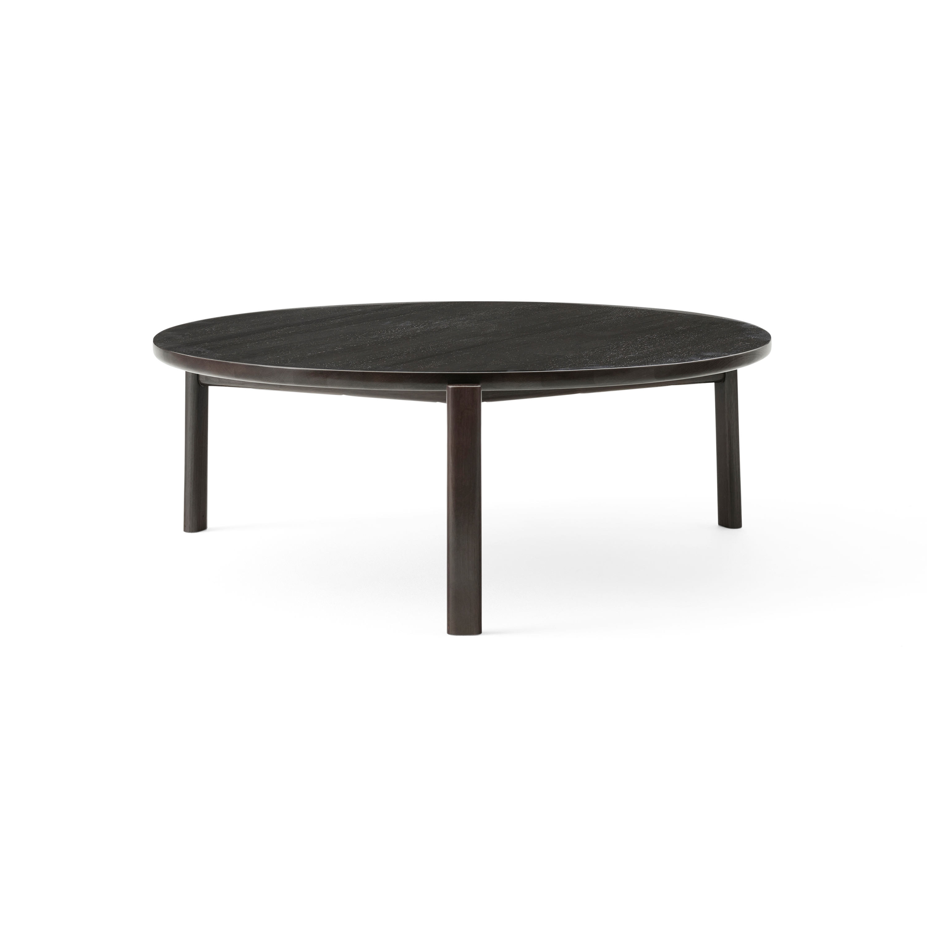 Display product Passage Lounge Table Ø90 | Dark Lacquered Oak from manufacturer Audo Copenhagen