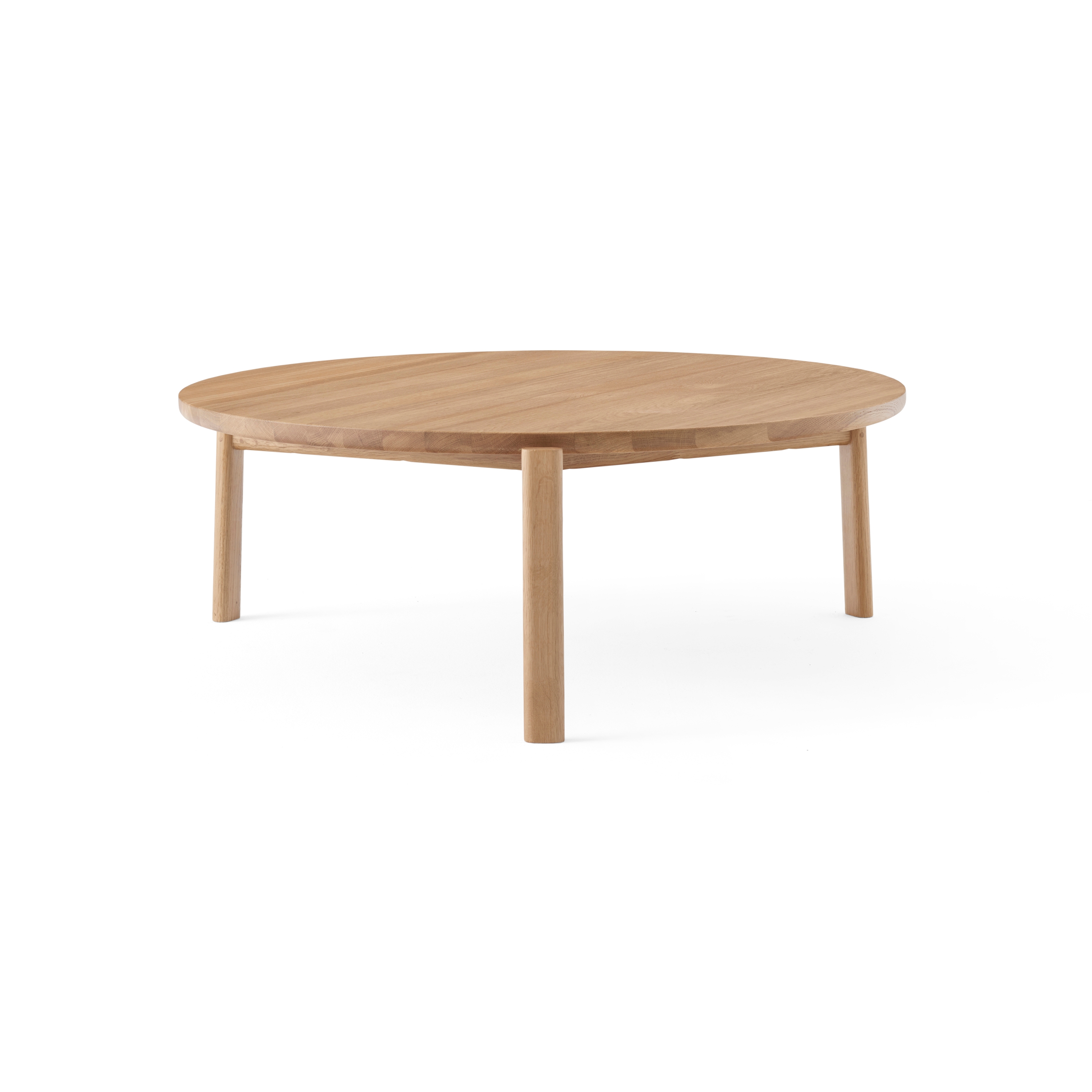 Passage Lounge Table Ø90 | Natural Oak