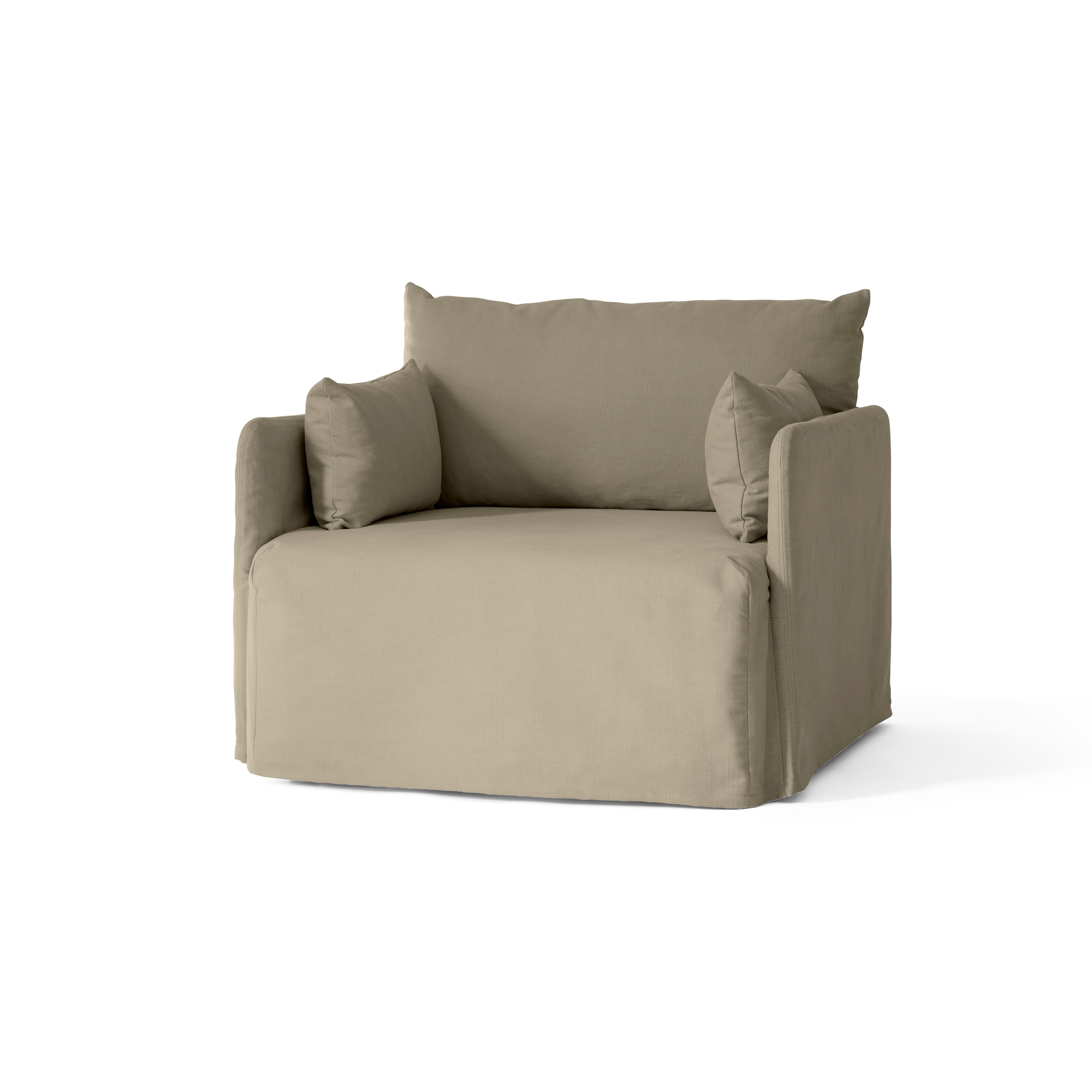Display product Offset Loose Cover 1. Seater | Cotlin Poppy Seed from manufacturer Audo Copenhagen