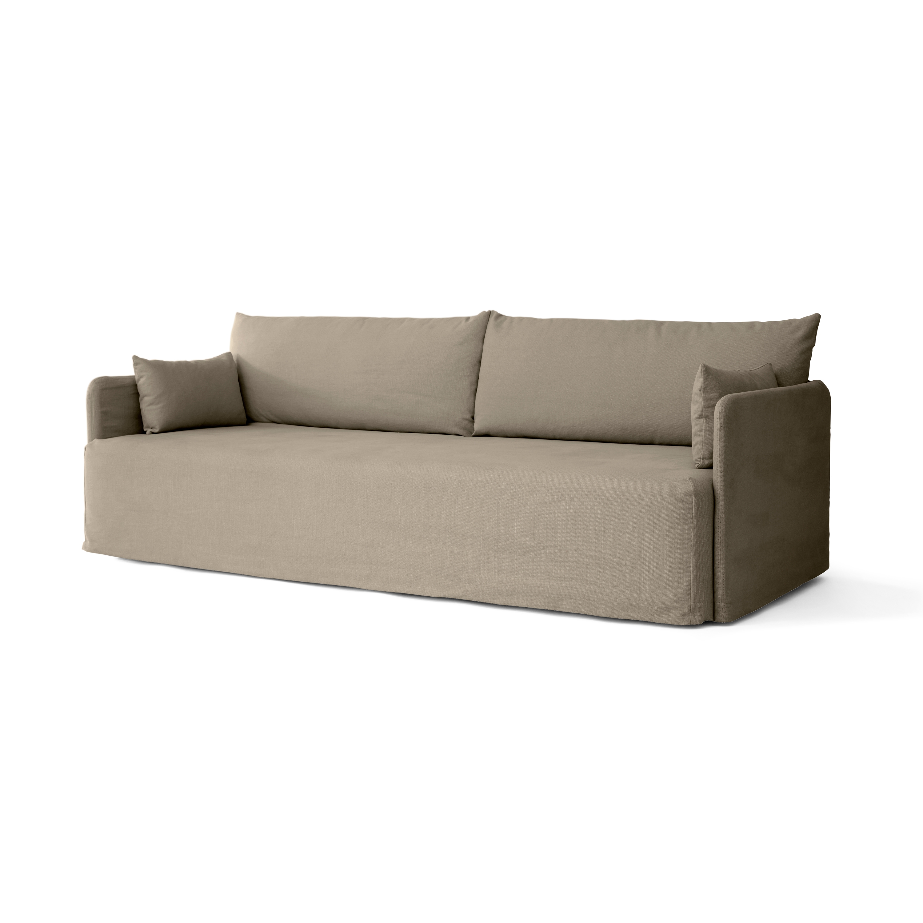 Offset Loose Cover 3. Seater | Cotlin Poppy Seed