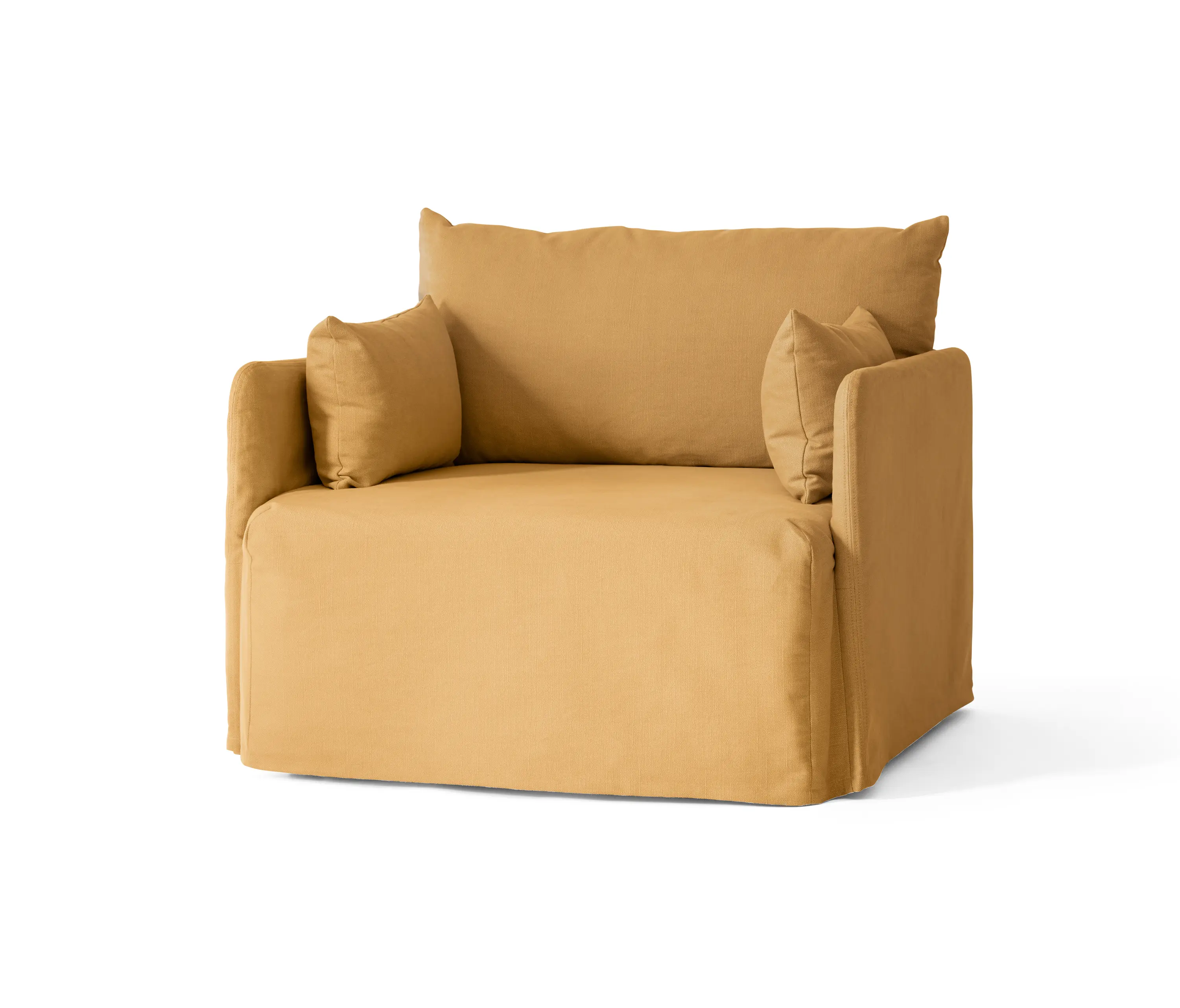 Audo Copenhagen - Offset Sofa, 1. Seater w. Loose Cover | Cotlin, Wheat