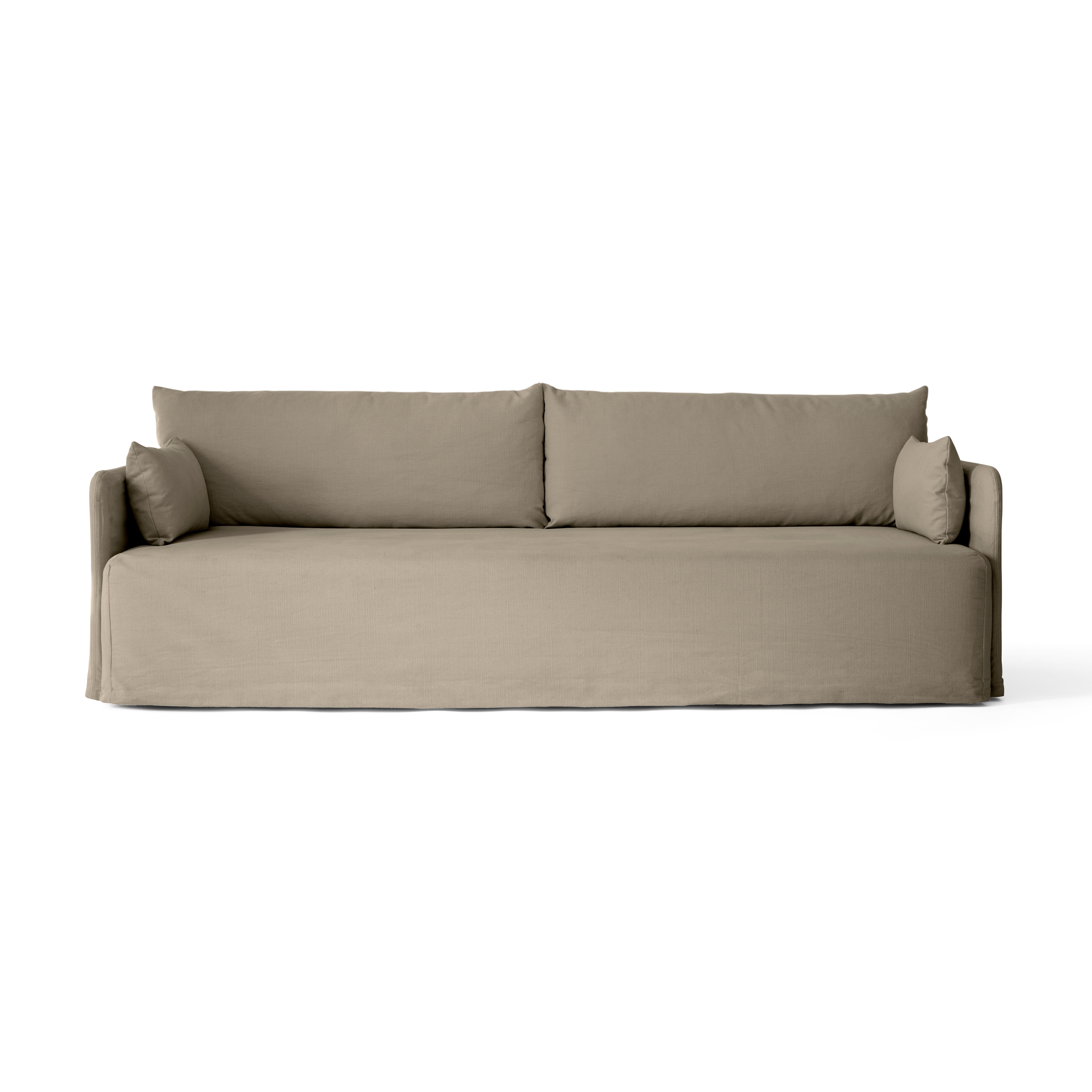Offset Sofa, 3. Seater w. Loose Cover | Cotlin Poppy Seed