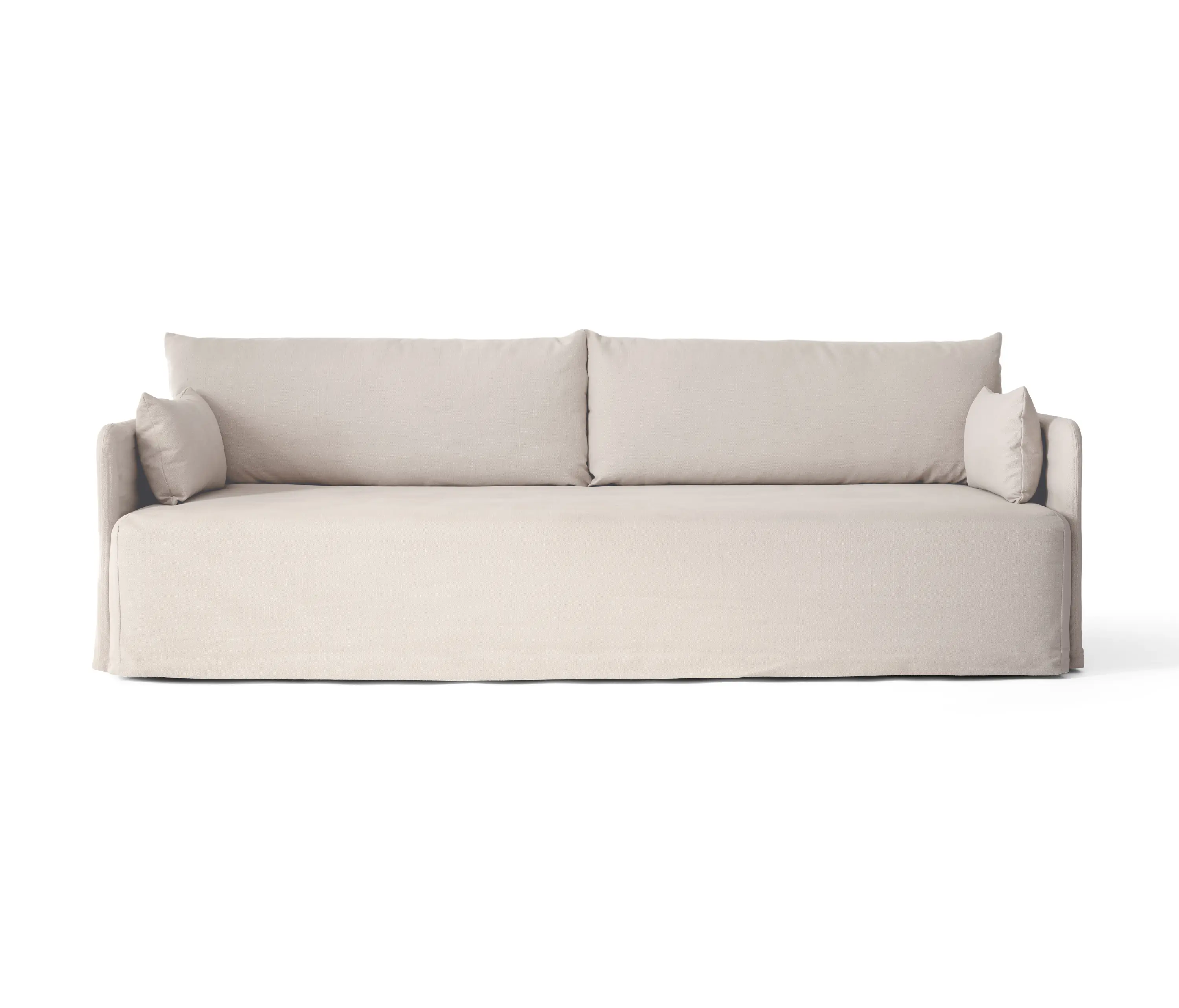 Audo Copenhagen - Offset Sofa, 3. Seater w. Loose Cover | Cotlin, Oat