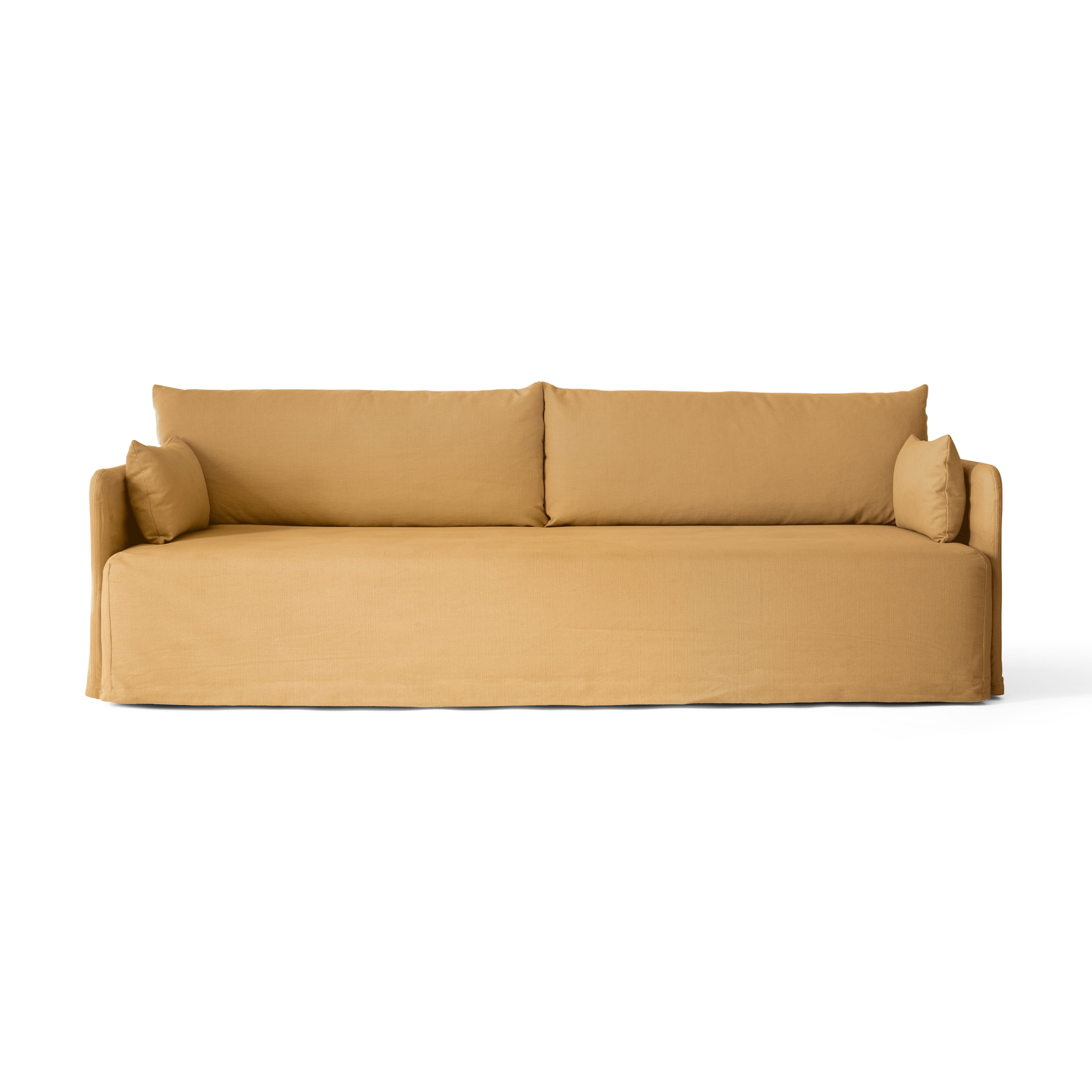 Offset Sofa, 3. Seater w. Loose Cover | Cotlin, Wheat