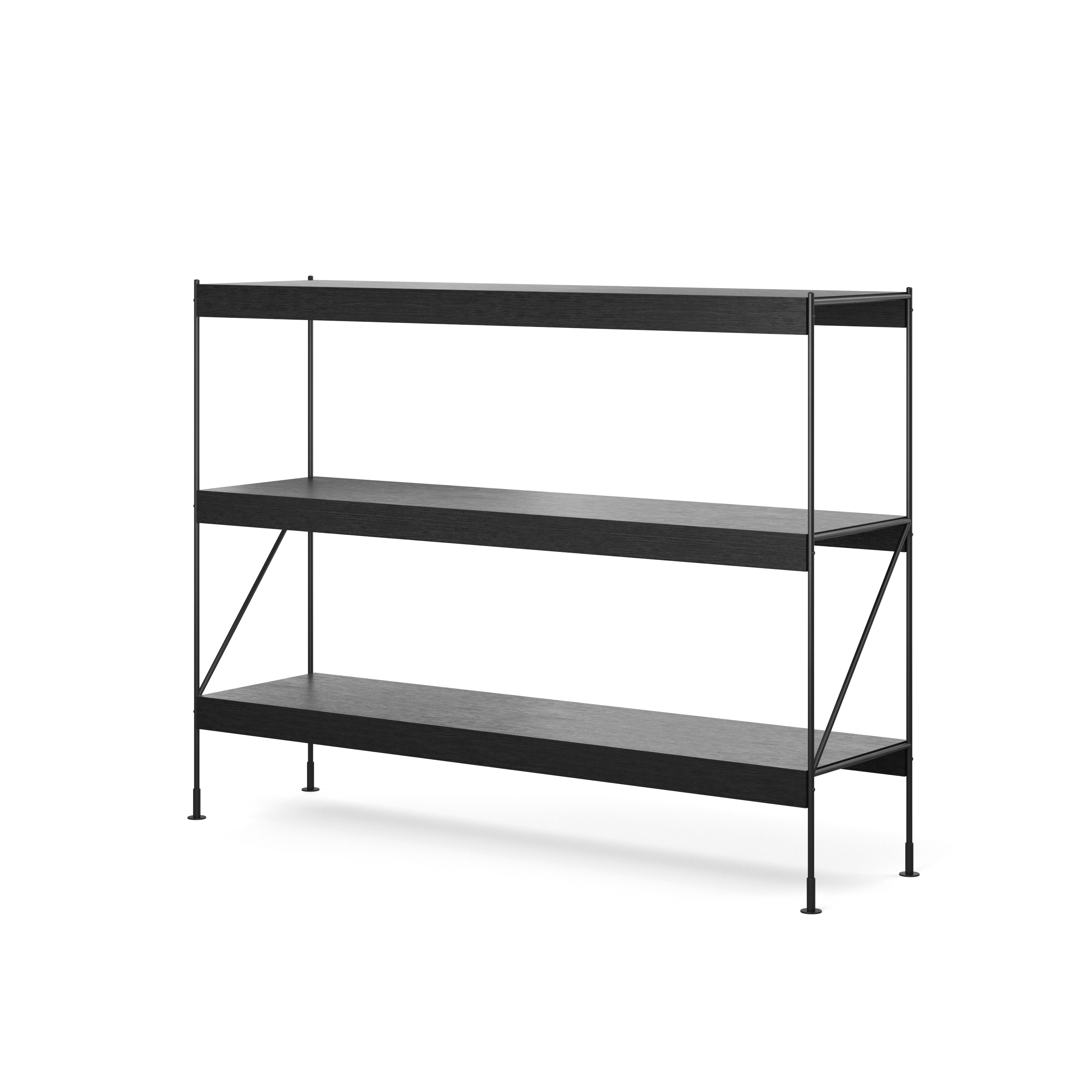 Mostra il prodotto Zet Storage System, H114, Black Steel | Black Oak del produttore Audo Copenhagen