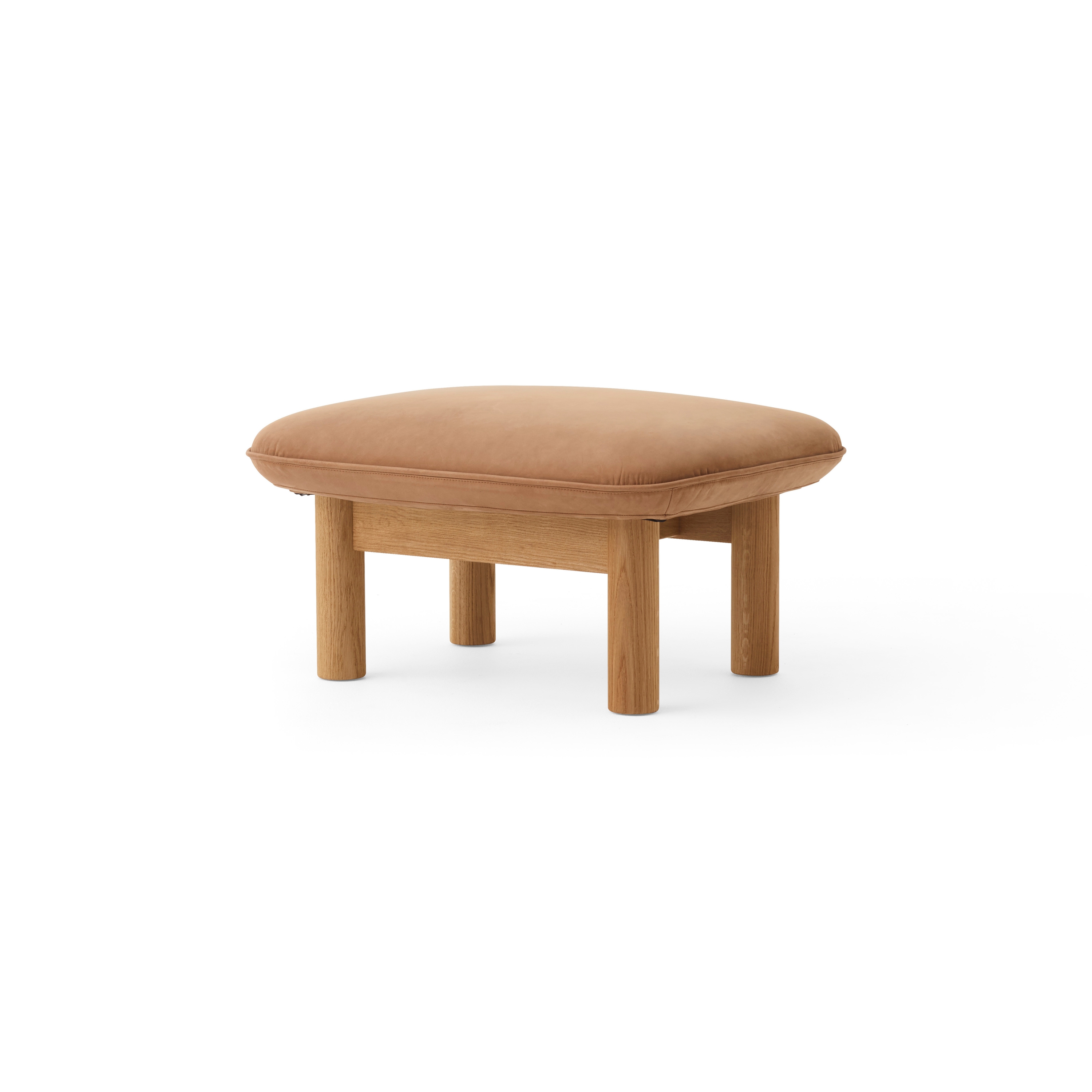 Brasilia Ottoman | Natural Oak | Dunes 21004