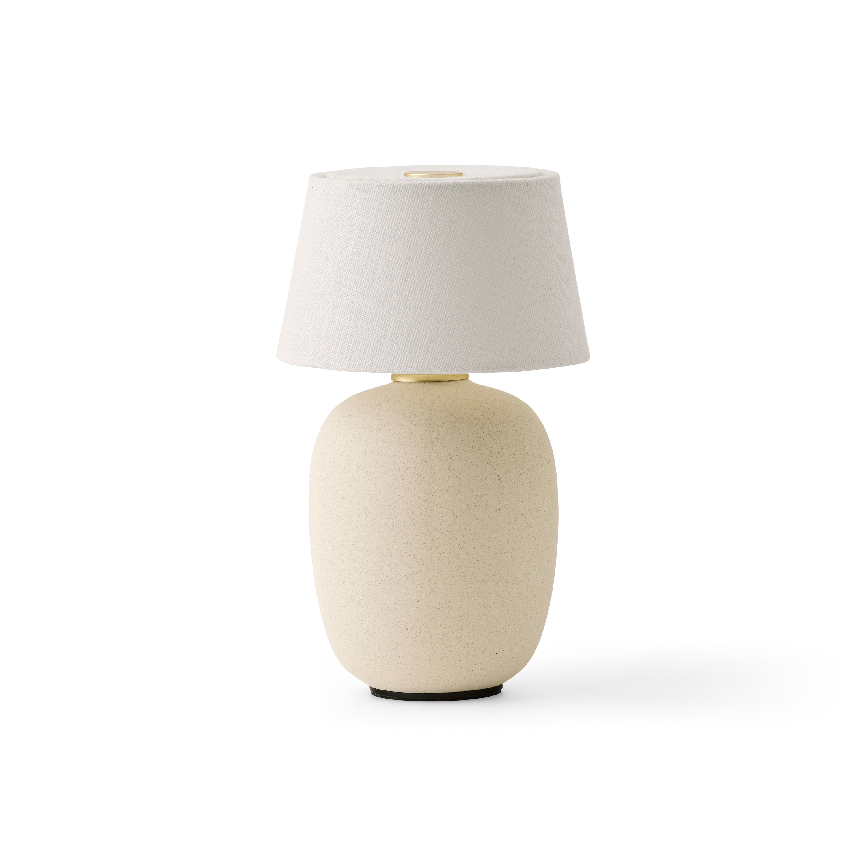 Torso Table Lamp, Portable, Sand