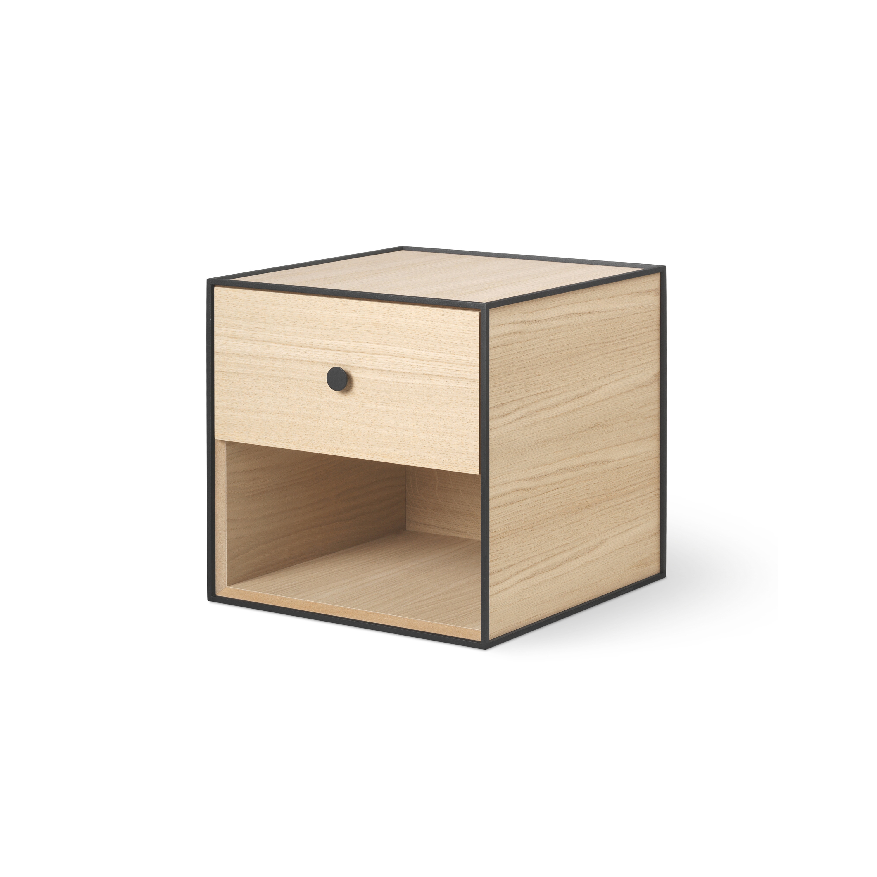 Frame 35 With 1 Drawer, Oak