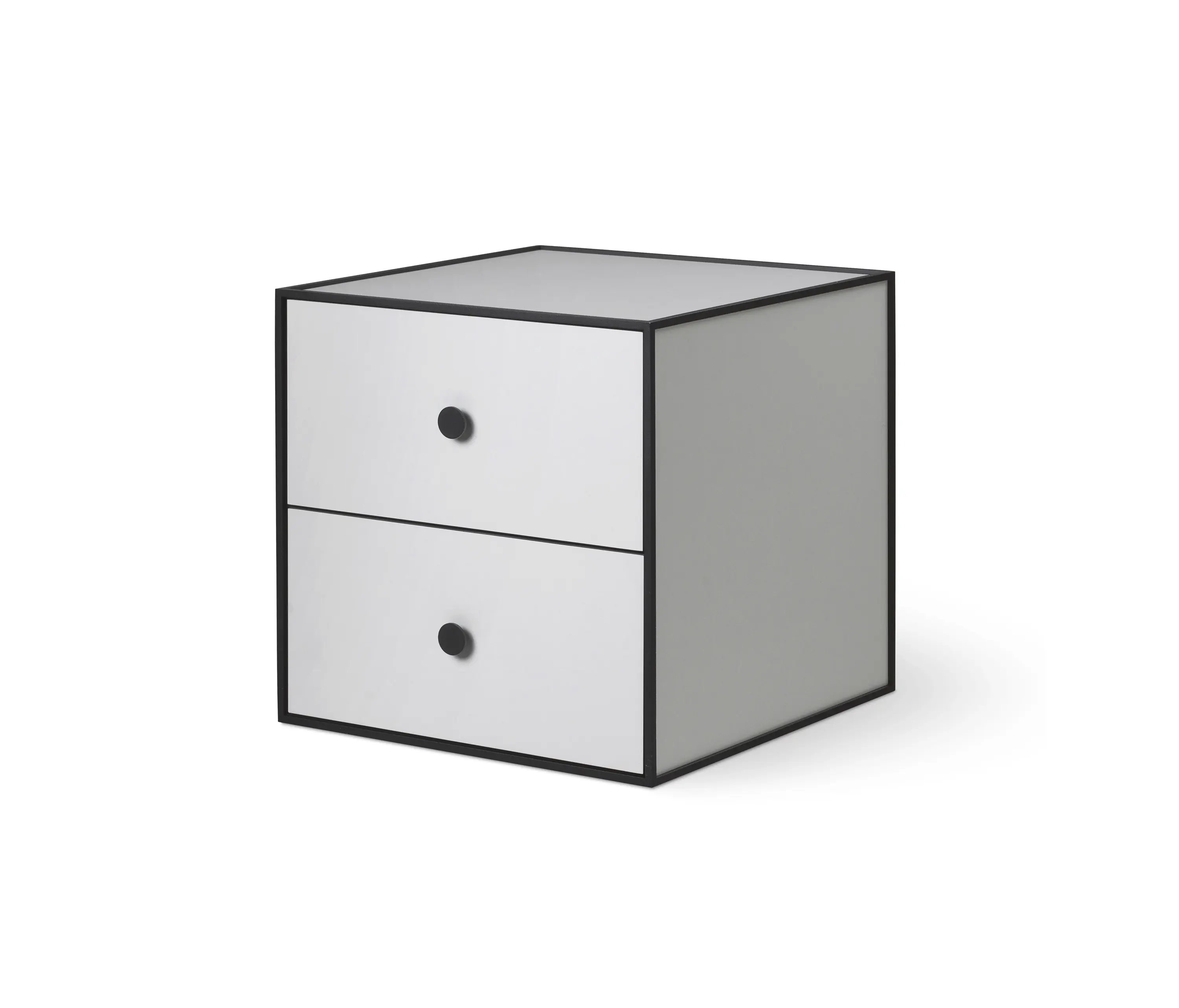 Audo Copenhagen - Frame 35 With 2 Drawers, Light Grey