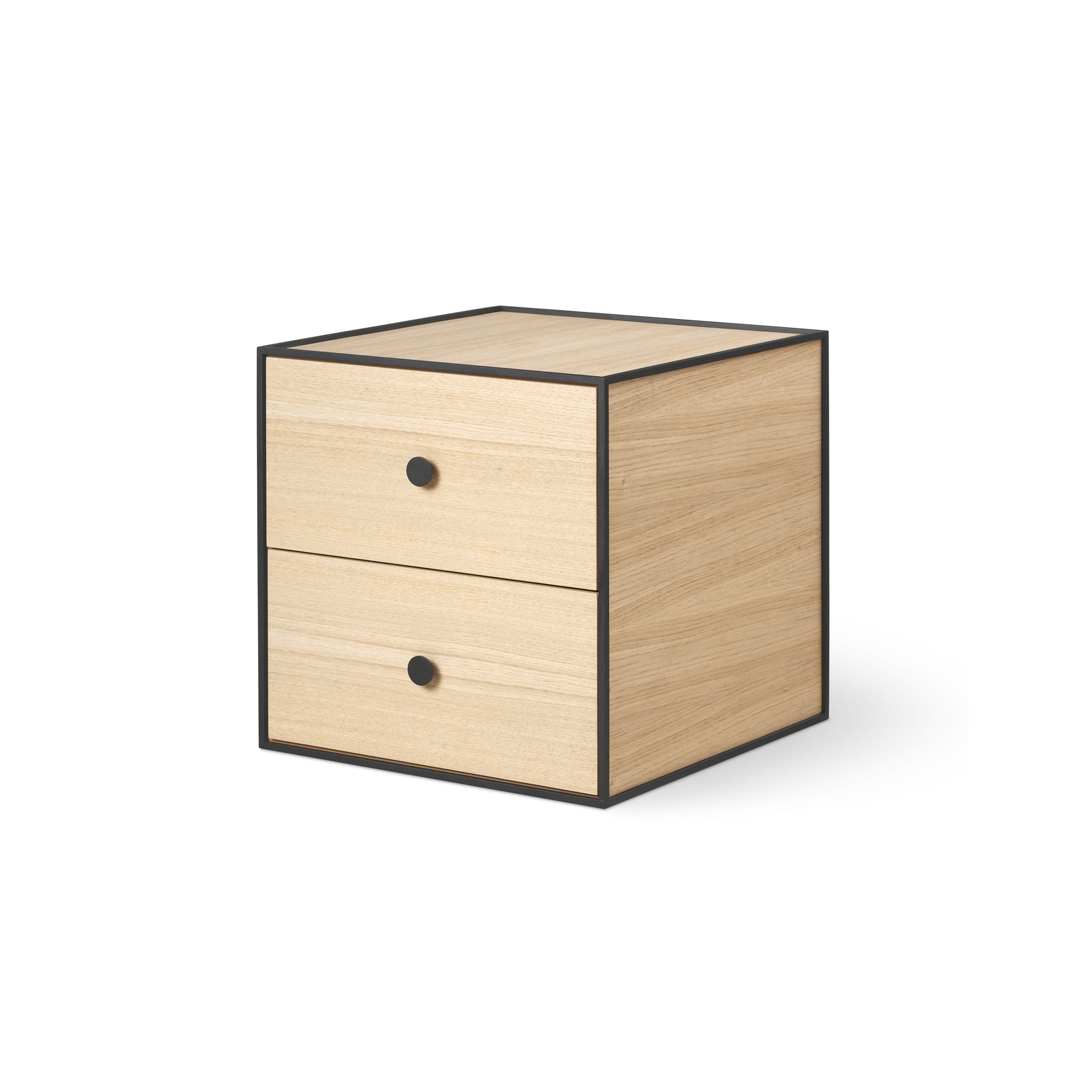 Frame 35 With 2 Drawers, Oak