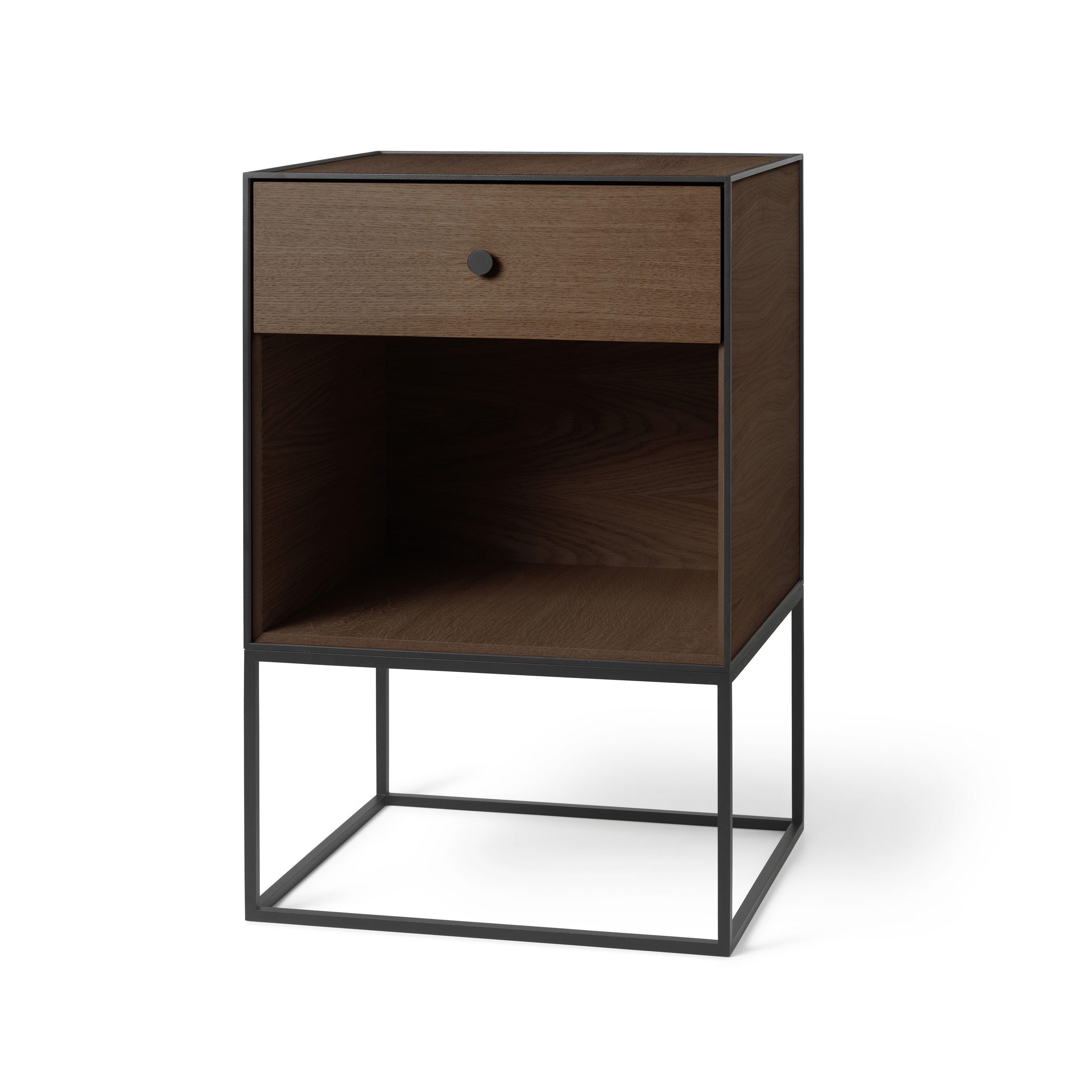 Frame 49 Sideboard With 1 Drawer, Smoked Oak