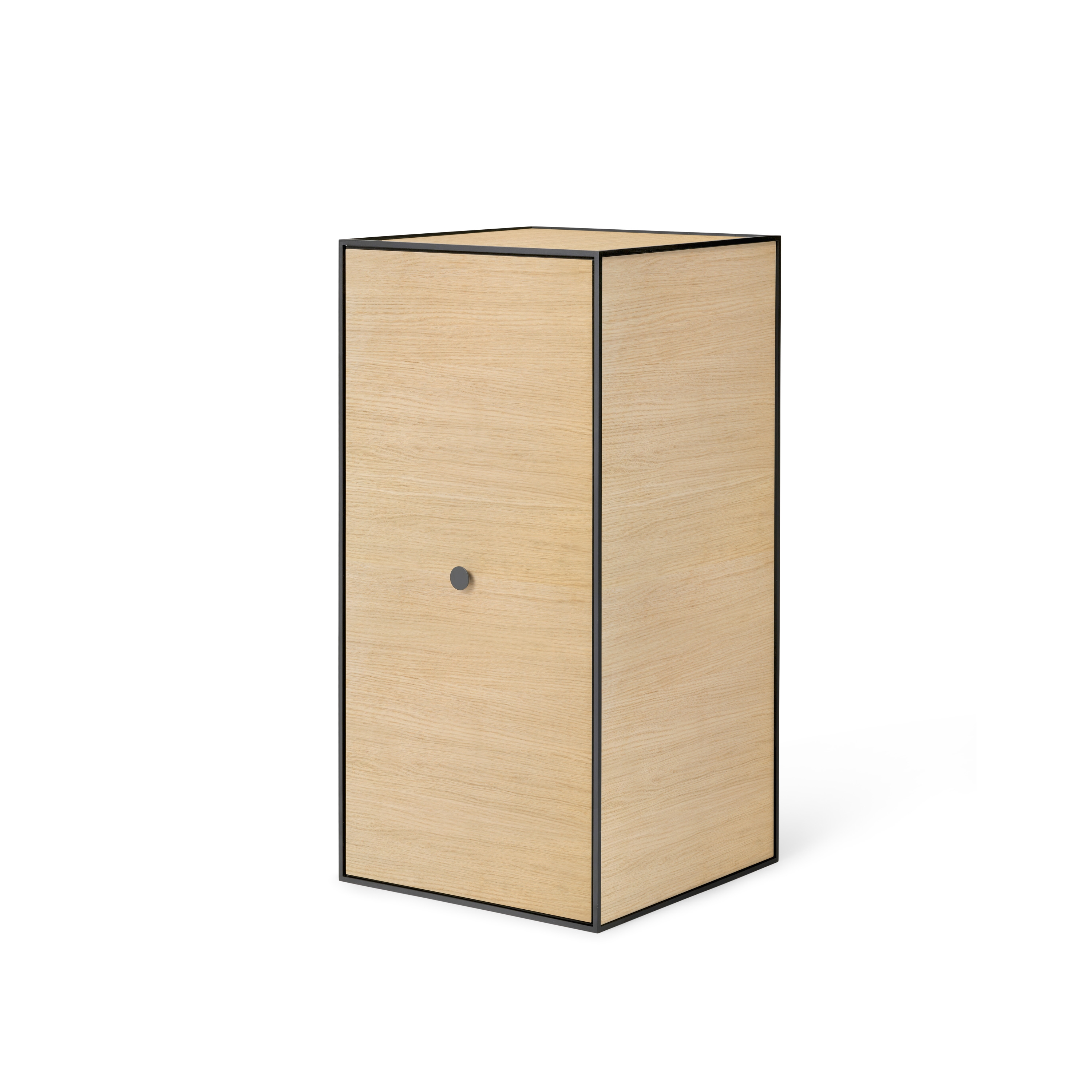 Frame 70 Incl. Door And 2 Shelves, Oak