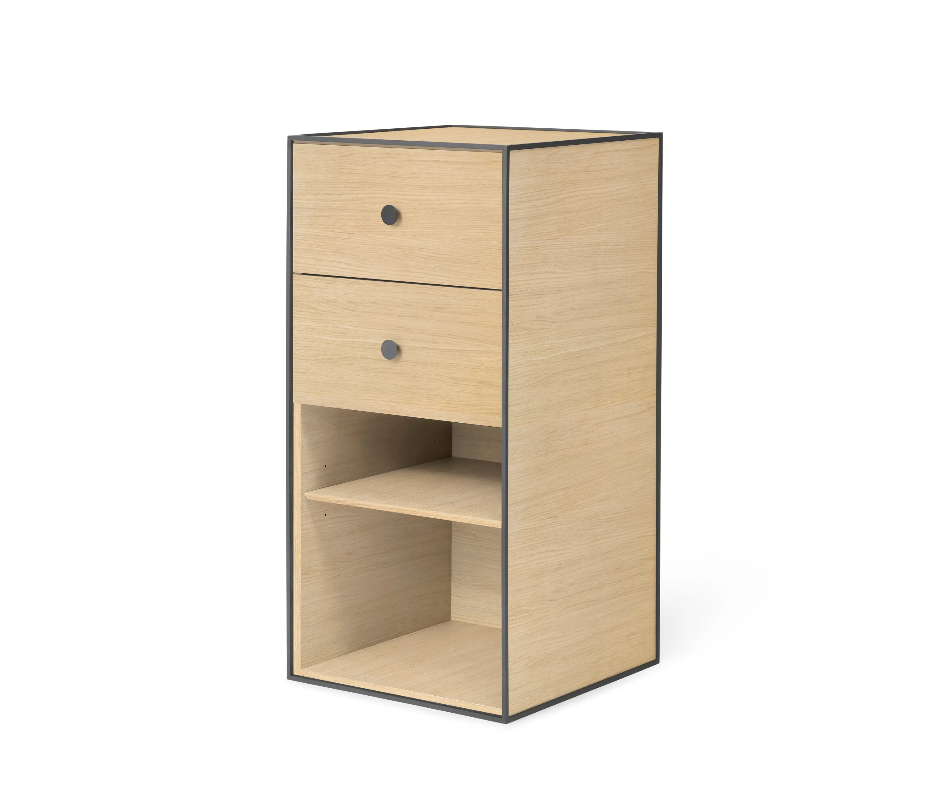 Audo Copenhagen - Frame 70 With 1 Shelf And 2 Drawers, Oak