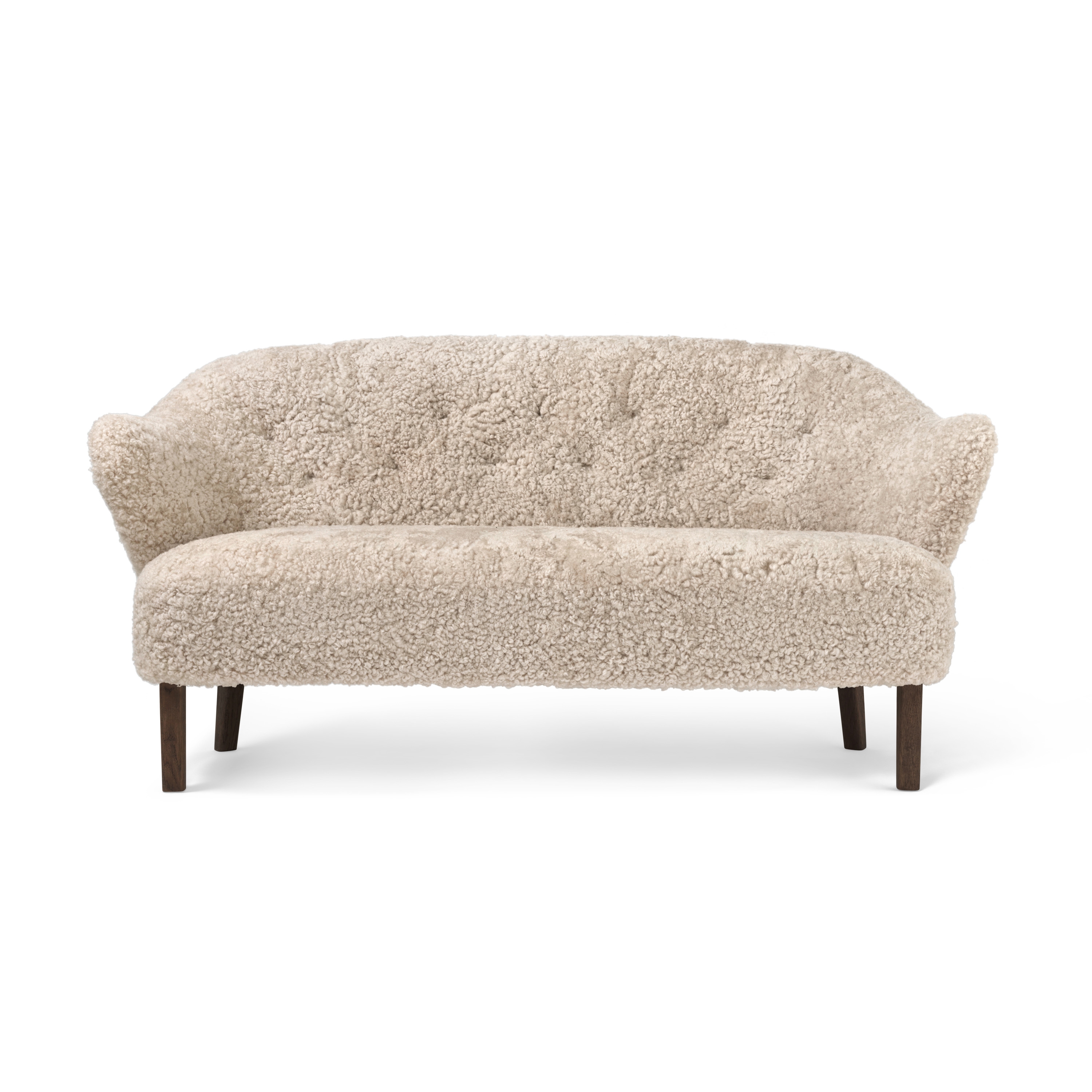 Display product Ingeborg Sofa Sheepskin, Moonlight/Dark Oiled Oak from manufacturer Audo Copenhagen