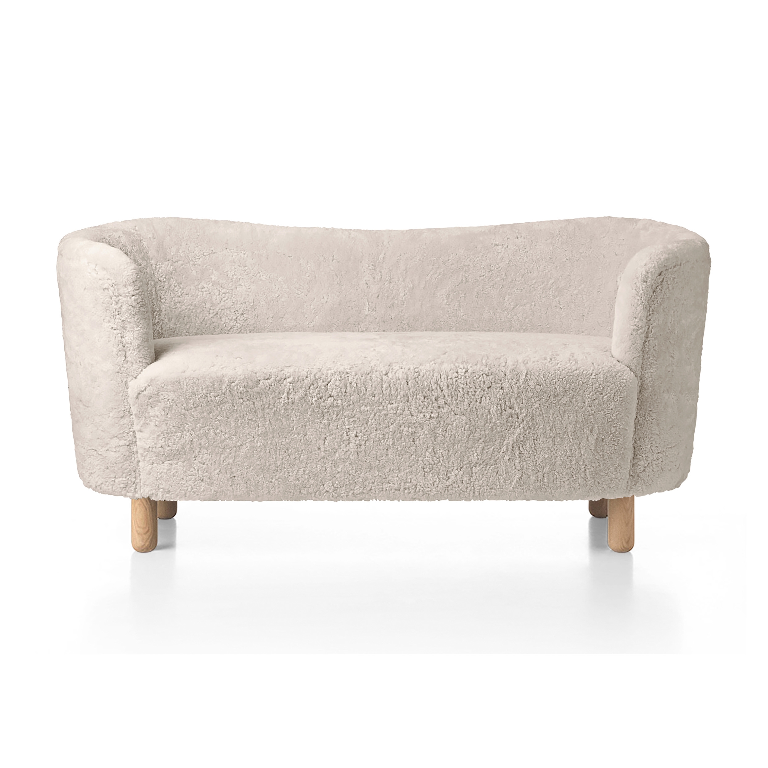 Mingle Sheepskin, Moonlight/Natural Oak