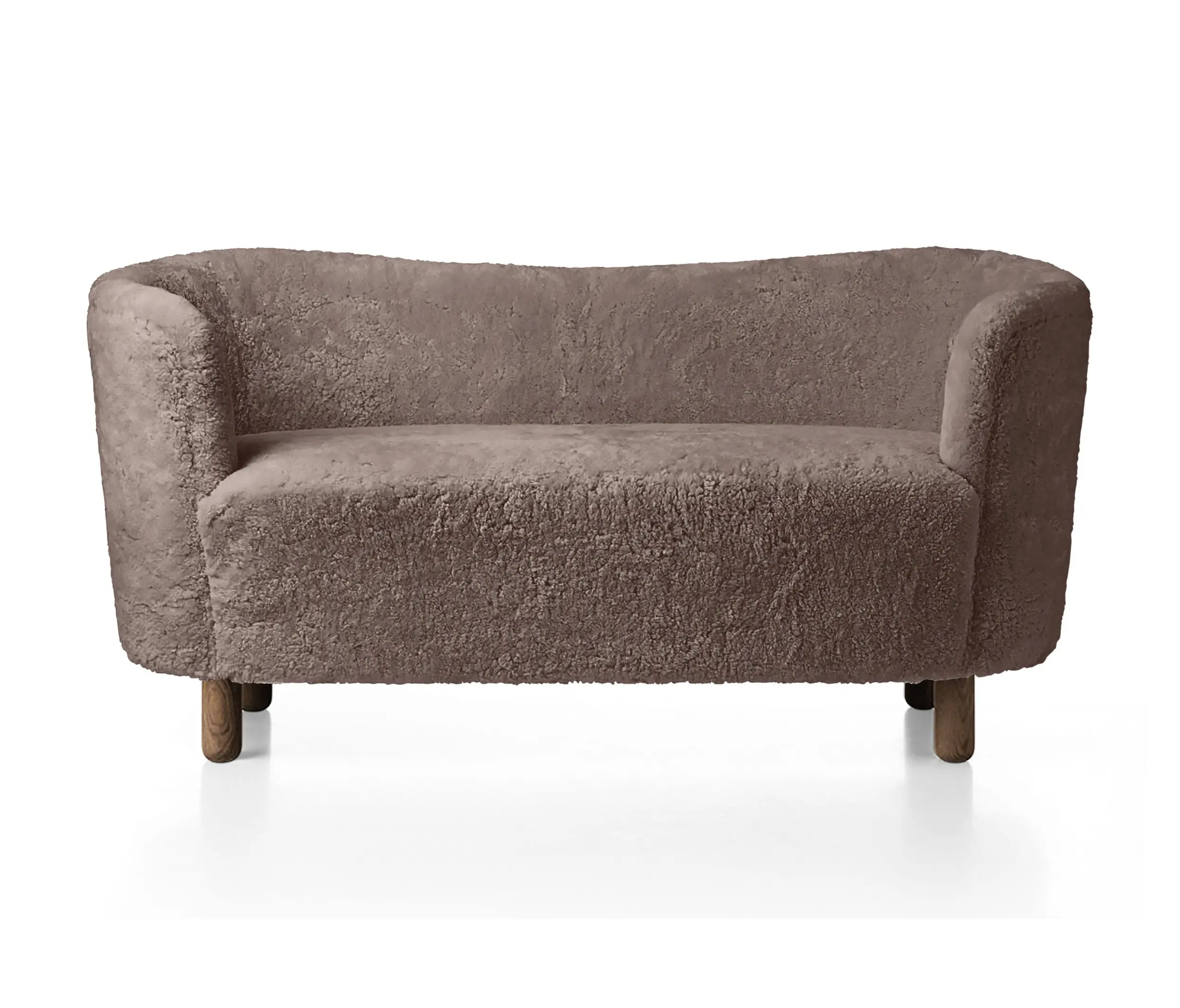 Audo Copenhagen - Mingle Sheepskin, Sahara/Dark Oiled Oak