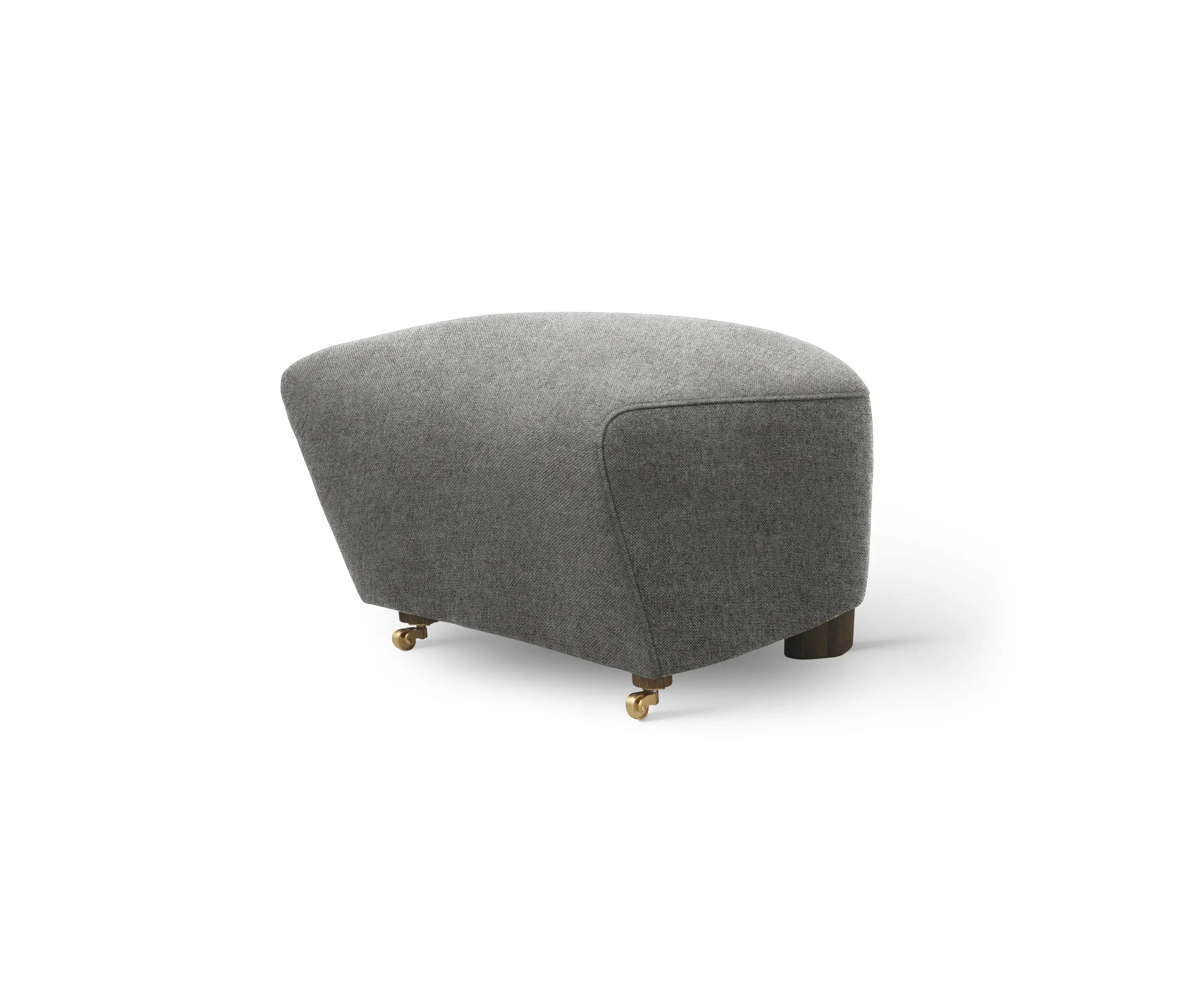 Audo Copenhagen - The Tired Man Footstool Hallingdal 65, 130/Dark Oiled Oak