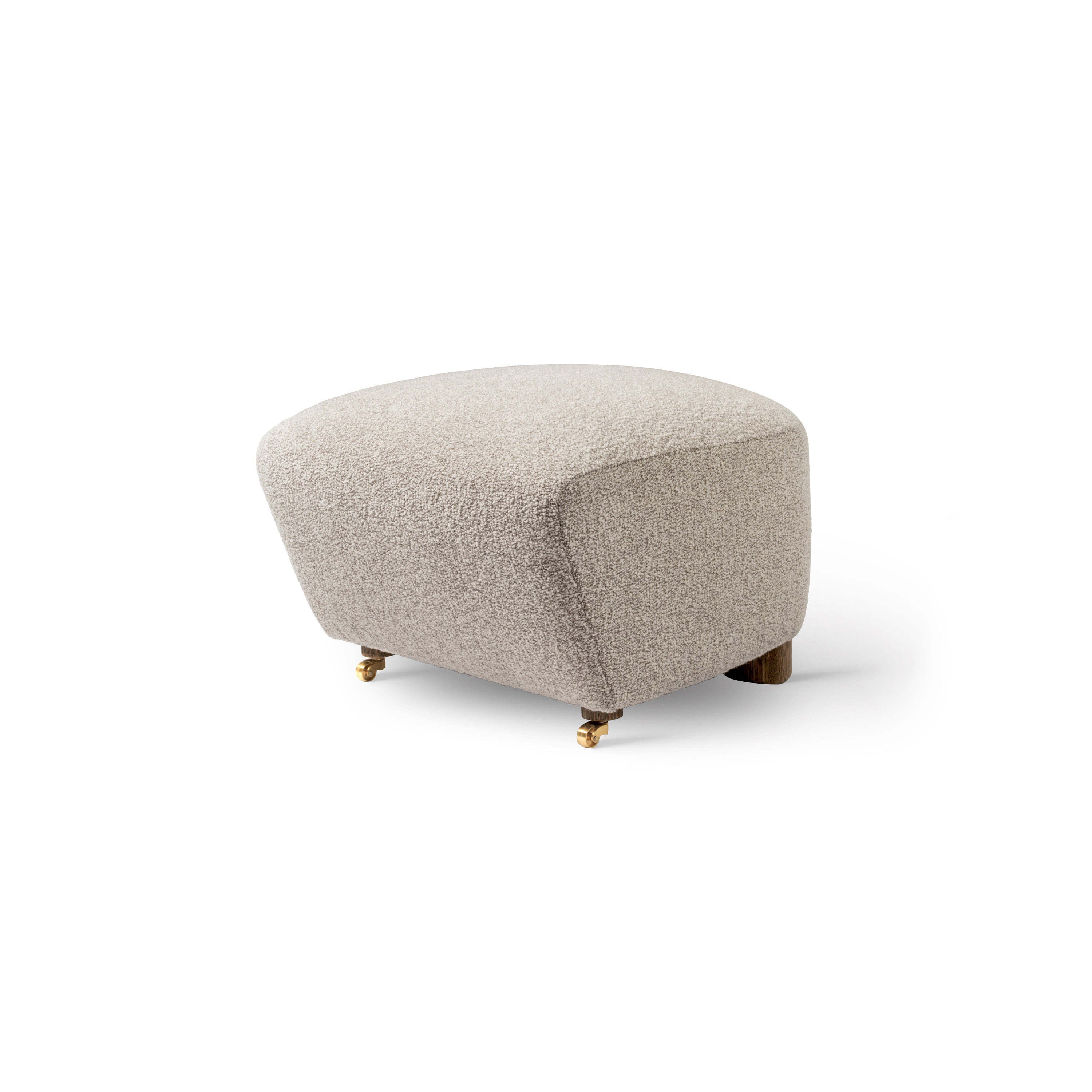 The Tired Man Footstool Sahco Zero, 12/Dark Oiled Oak