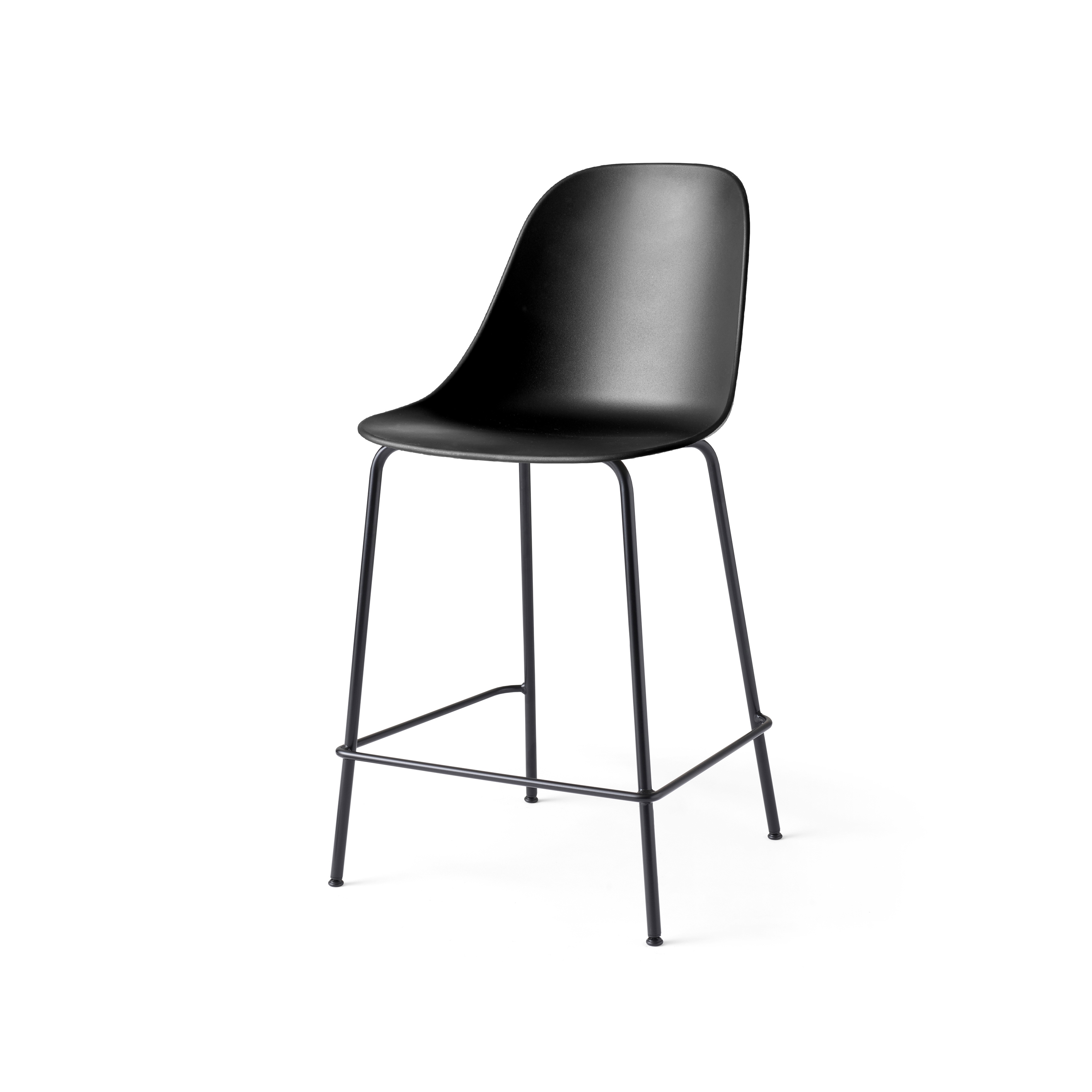 Mostra il prodotto Harbour Side Counter Chair | Black Steel, Black Plastic del produttore Audo Copenhagen