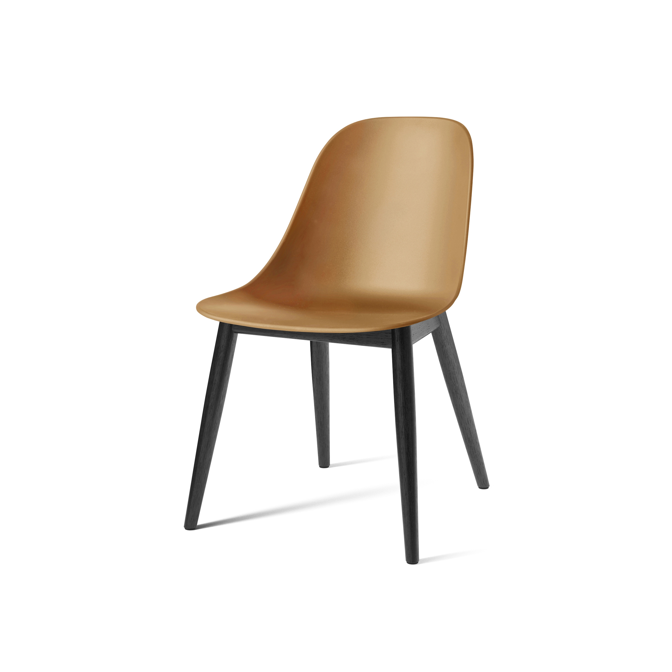 Harbour Side Dining Chair | Black Oak, Khaki Plastic