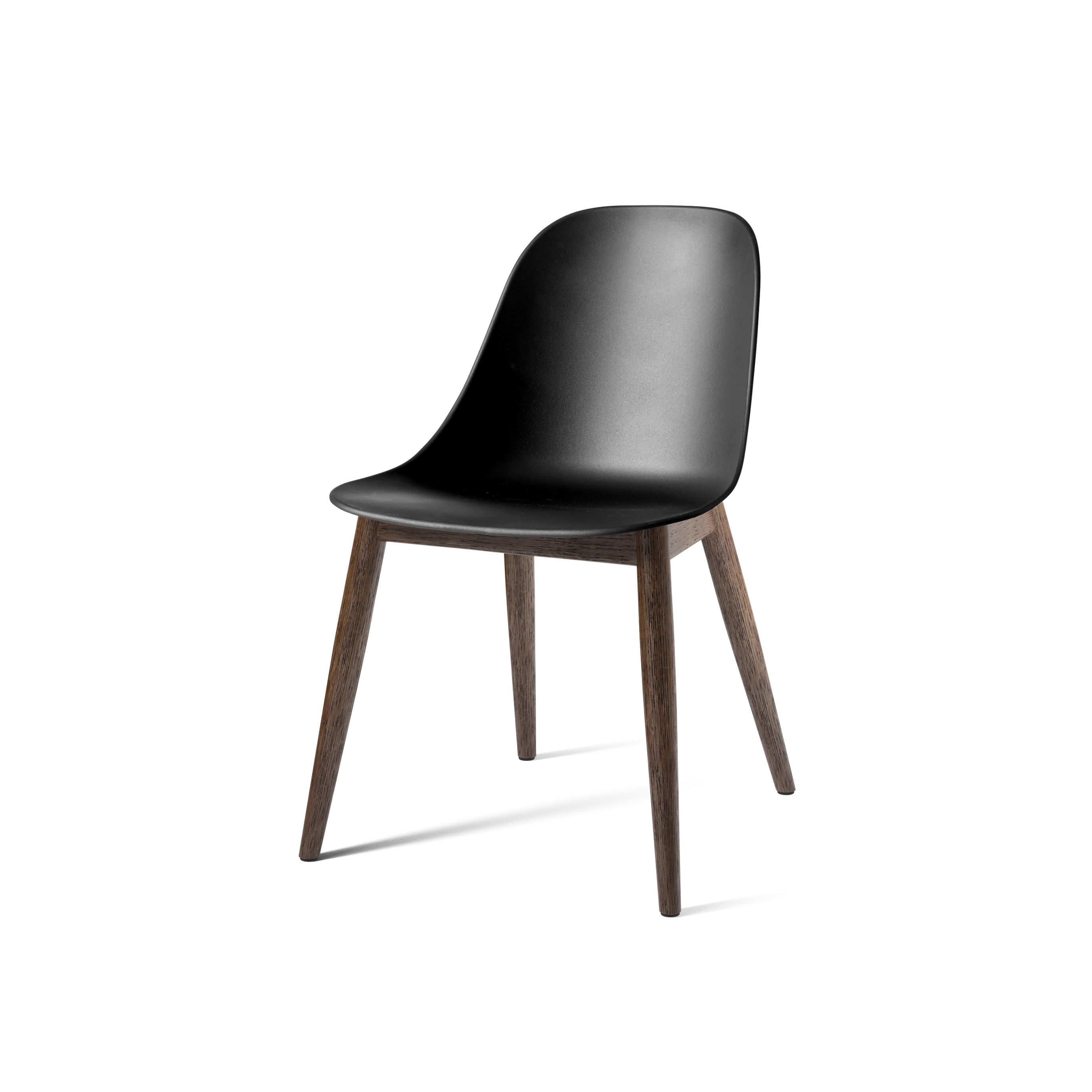 Display product Harbour Side Dining Chair | Dark Stained Oak, Black Plastic from manufacturer Audo Copenhagen