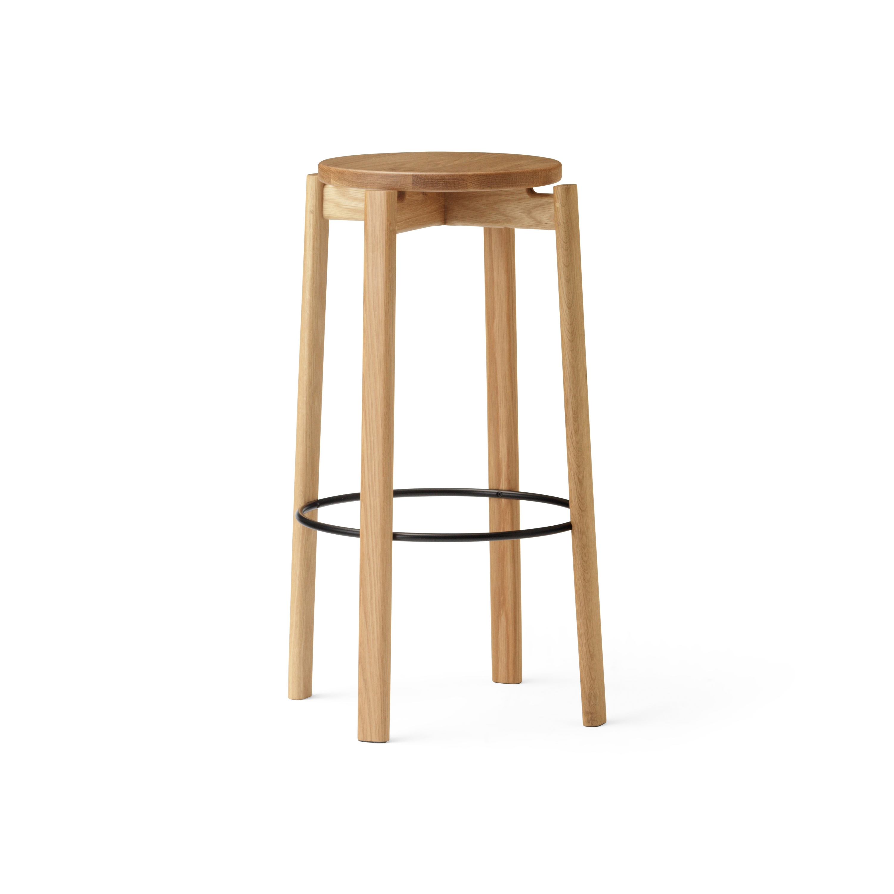 Produkt Passage Bar Stool | Natural Oak des Herstellers Audo Copenhagen anzeigen