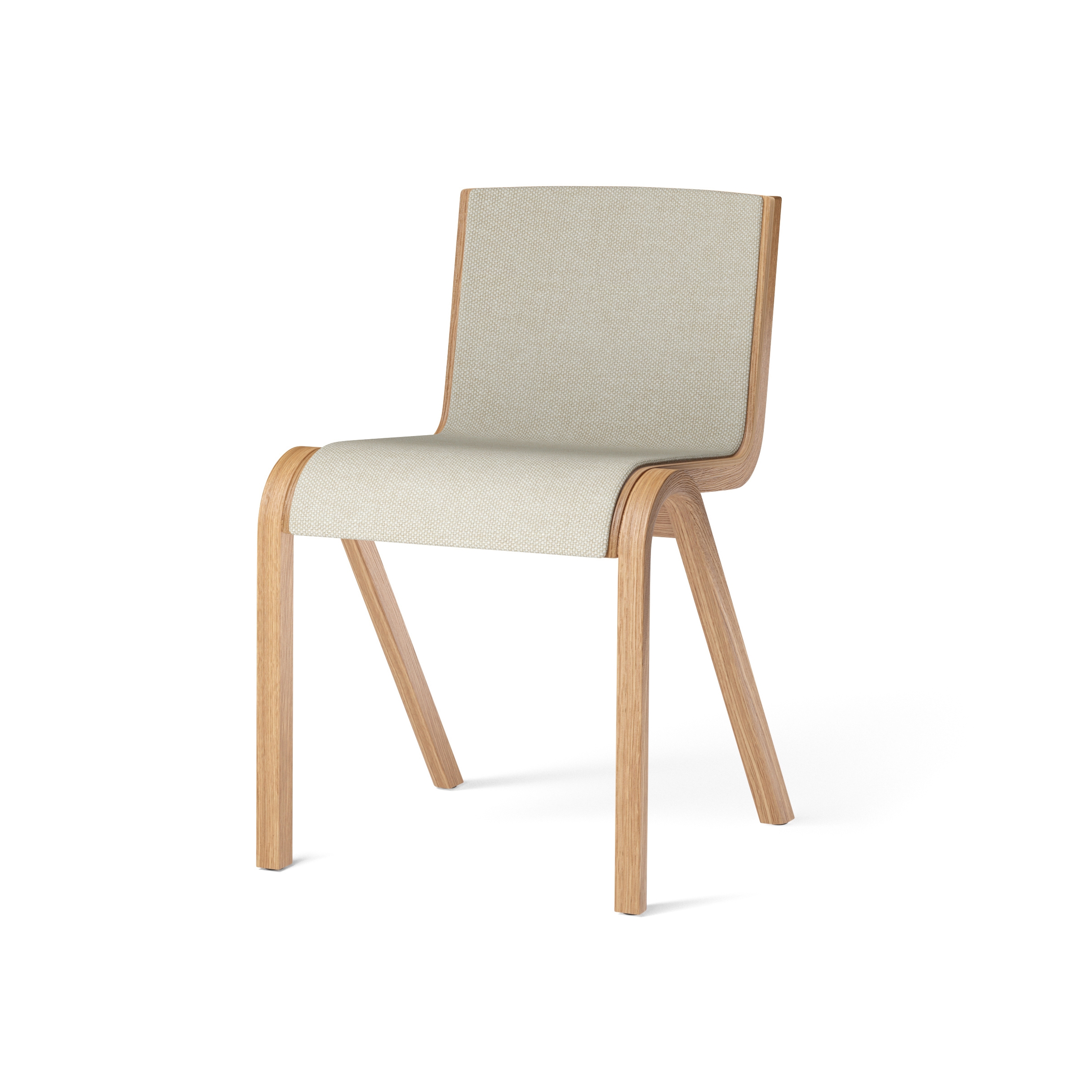 Ready Dining Chair, Front Upholstered | Natural Oak / Hallingdal 65 200