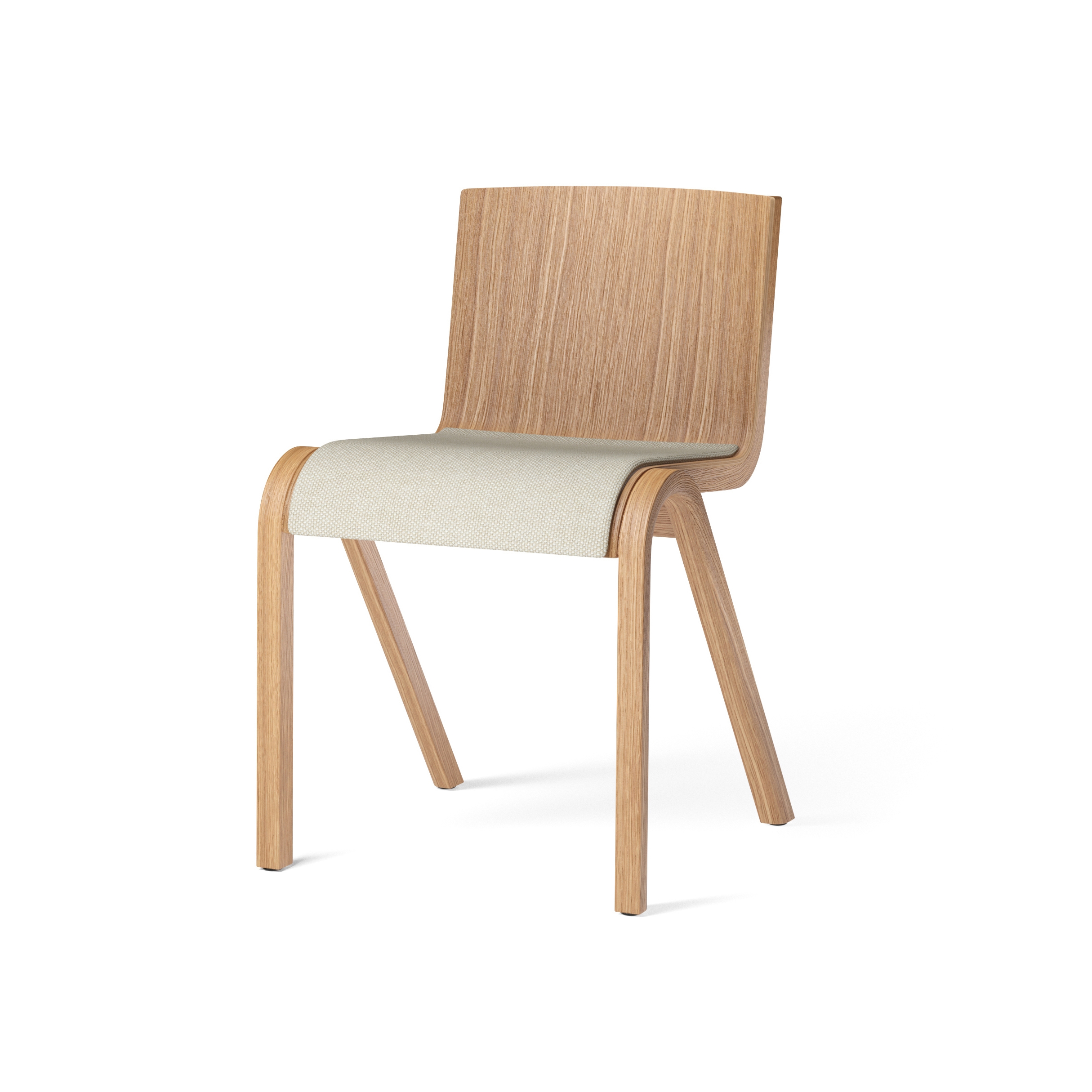 Ready Dining Chair, Seat Upholstered | Natural Oak / Hallingdal 65 200