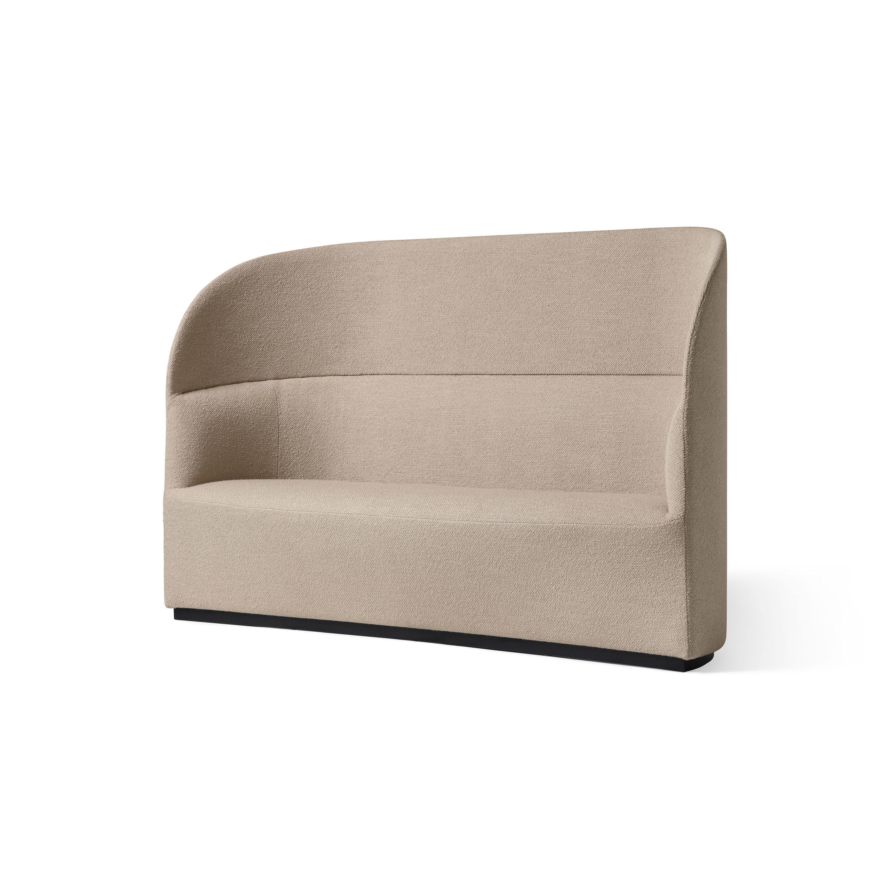 Tearoom Sofa, High Back W Power Outlet | Audo Bouclé 02
