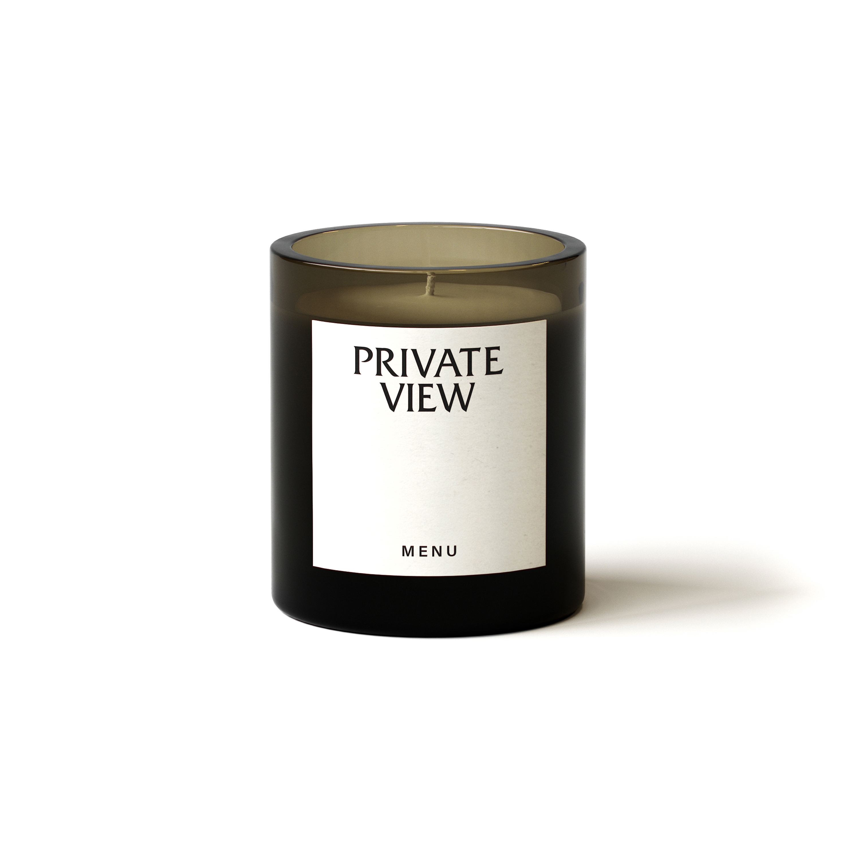 Olfacte Scented Candle | Private View, 224 gr/7.9oz, Poured Glass Candle