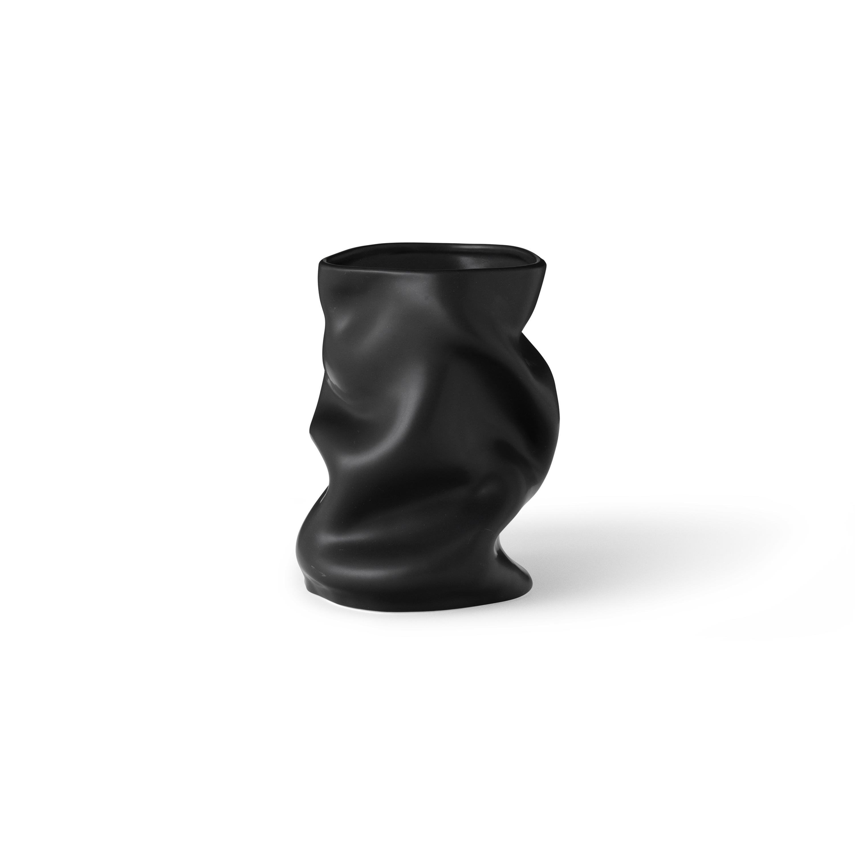 Collapse Vase, 20 | Black