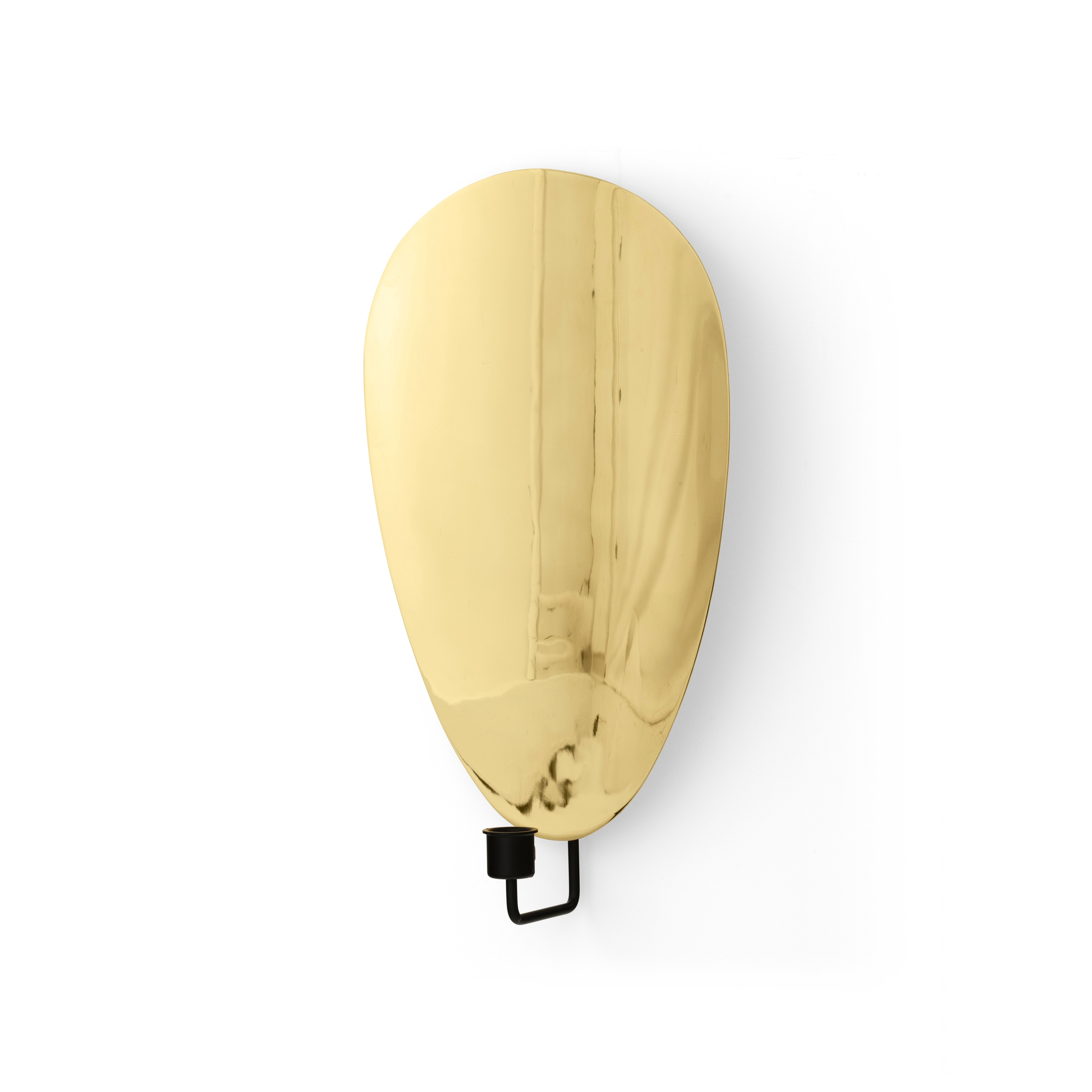 Mostra il prodotto Flambeau CH, H40, Wall | Black/Polished Brass del produttore Audo Copenhagen
