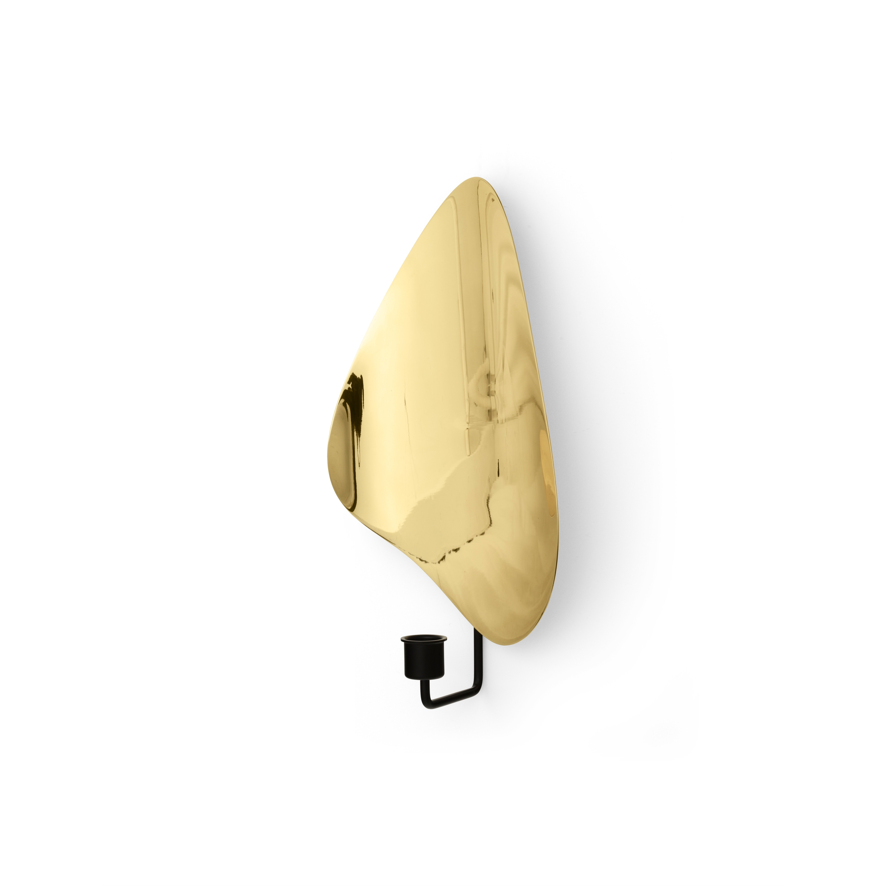 Flambeau CH, H34, Wall | Black/Polished Brass
