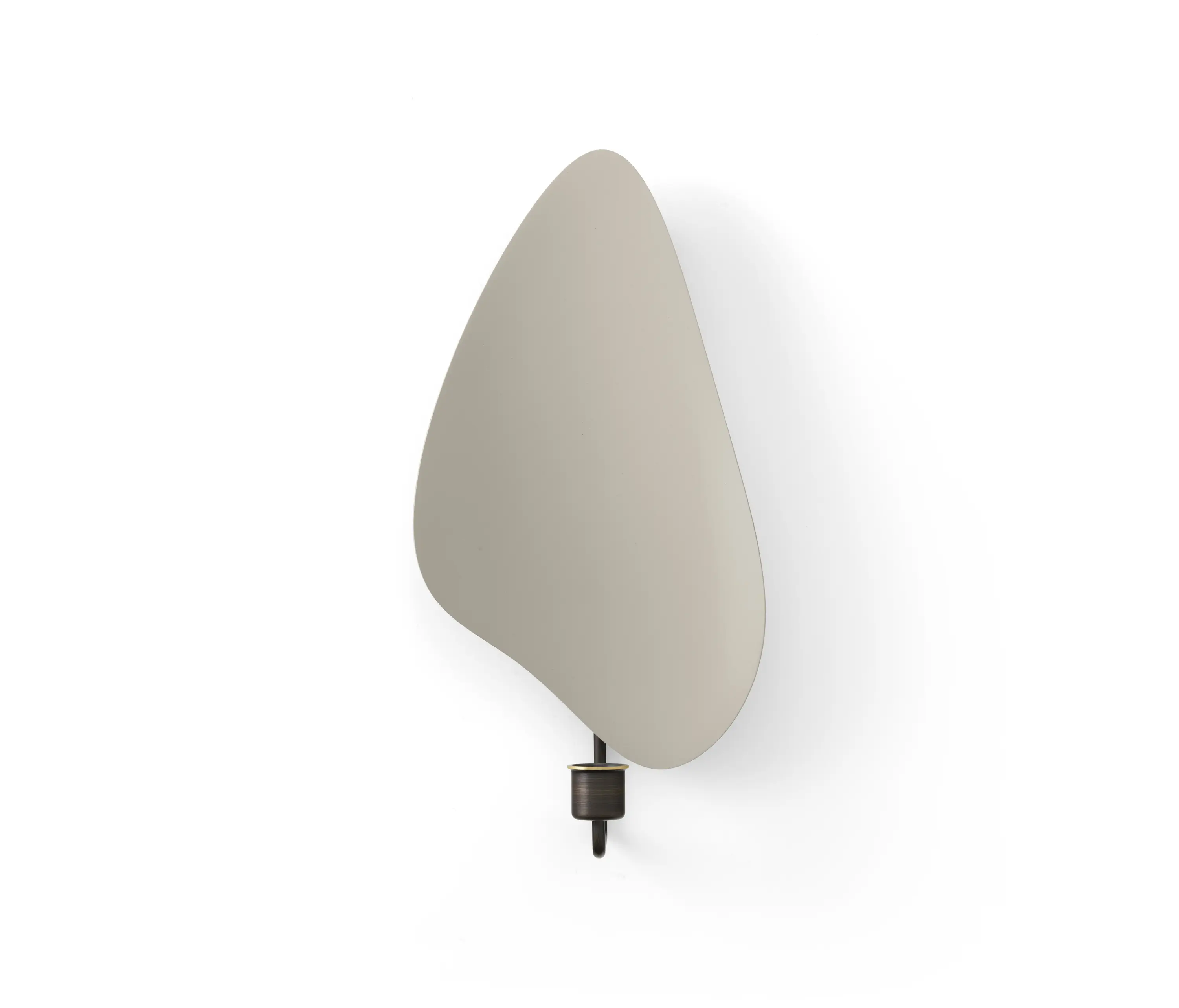 Audo Copenhagen - Flambeau CH, H34, Wall | Bronzed Brass/Grey