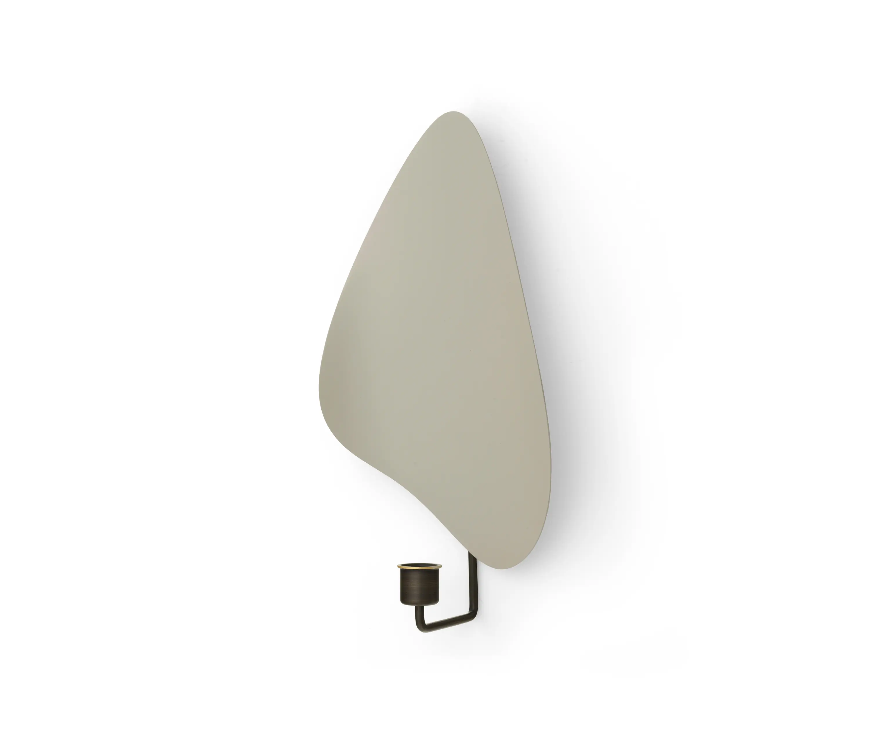 Audo Copenhagen - Flambeau CH, H34, Wall | Bronzed Brass/Grey