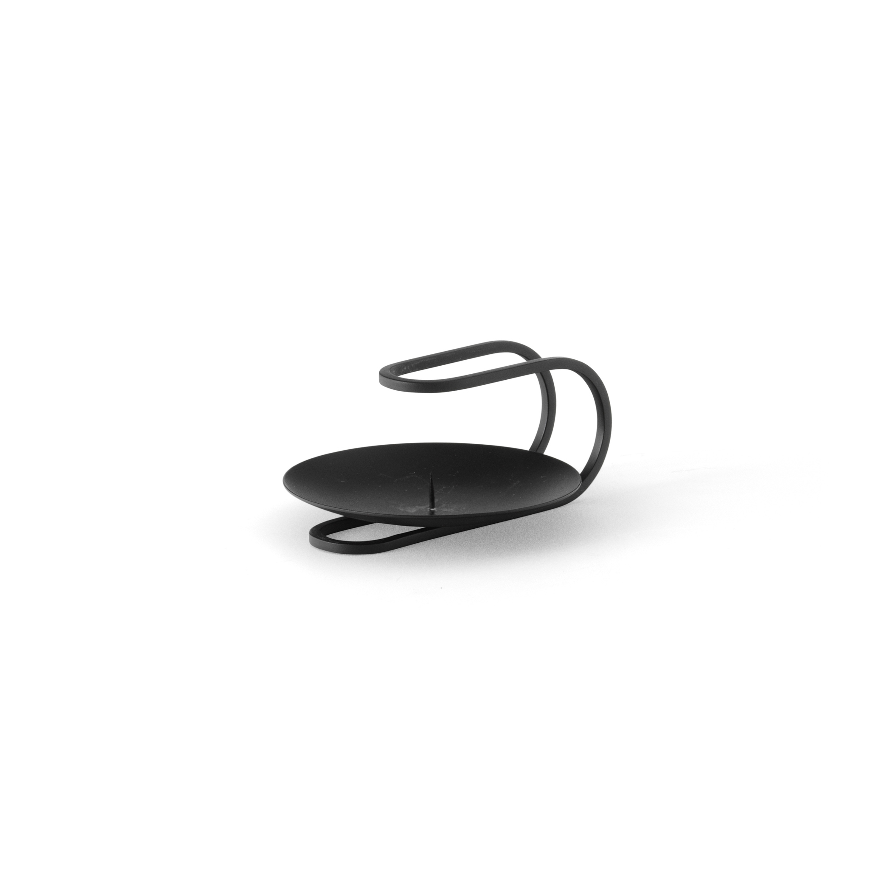 Clip Candle Holder, Table, H5 | Black