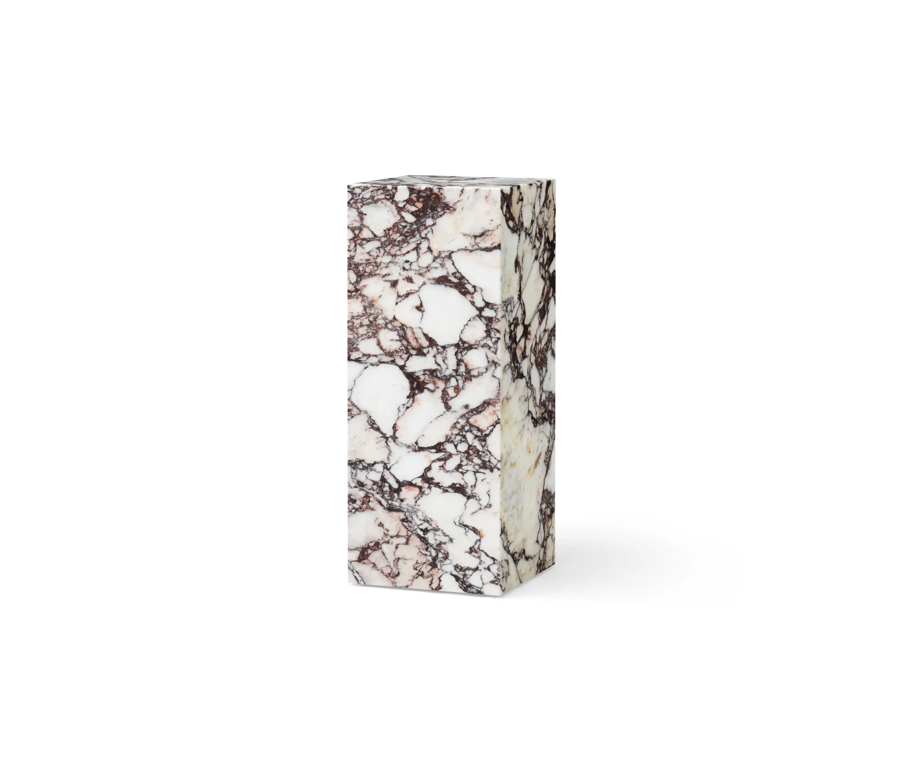 Audo Copenhagen - Plinth Pedestal | Calacatta Viola