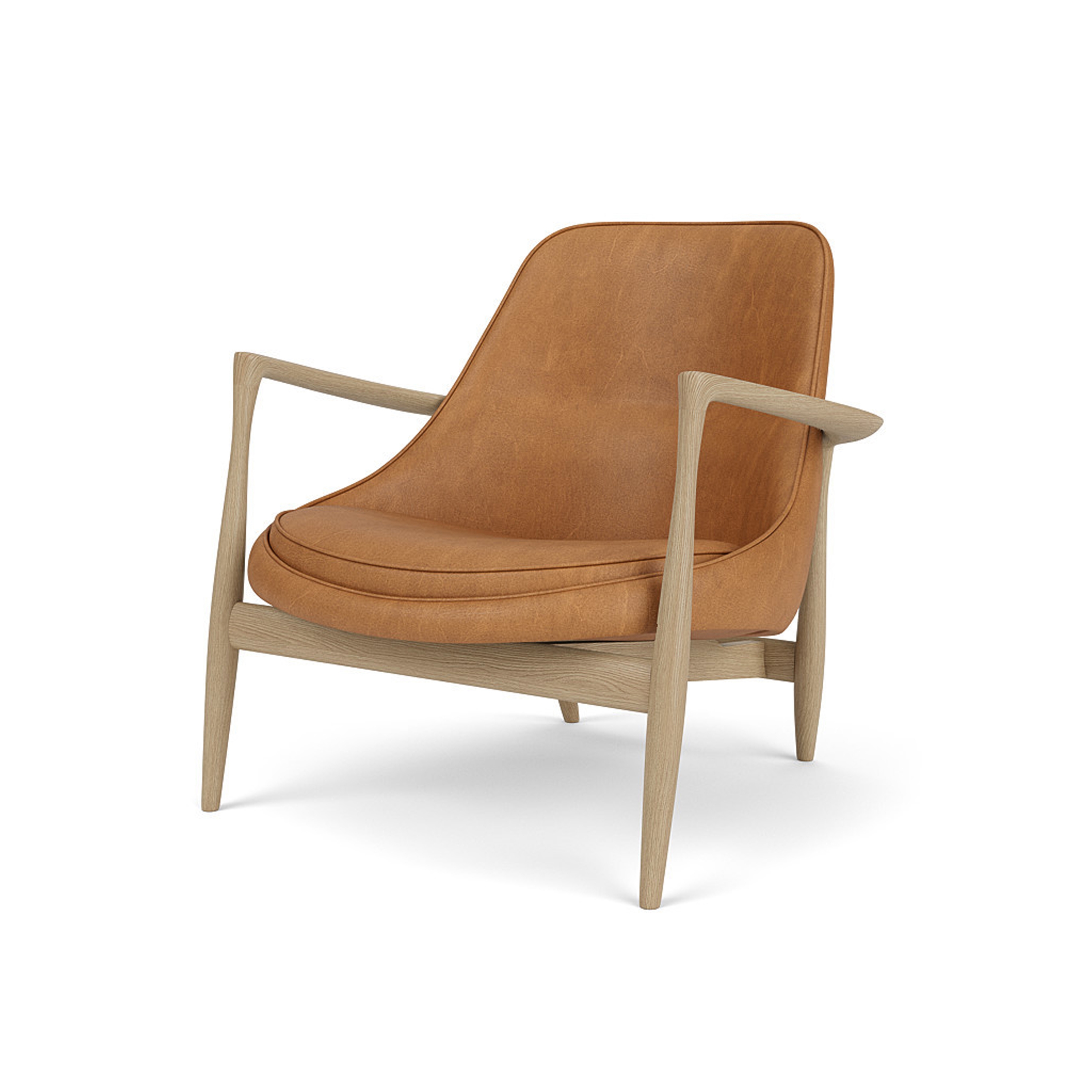 Elizabeth, Lounge Chair | Natural Oak Base / Dunes 21000