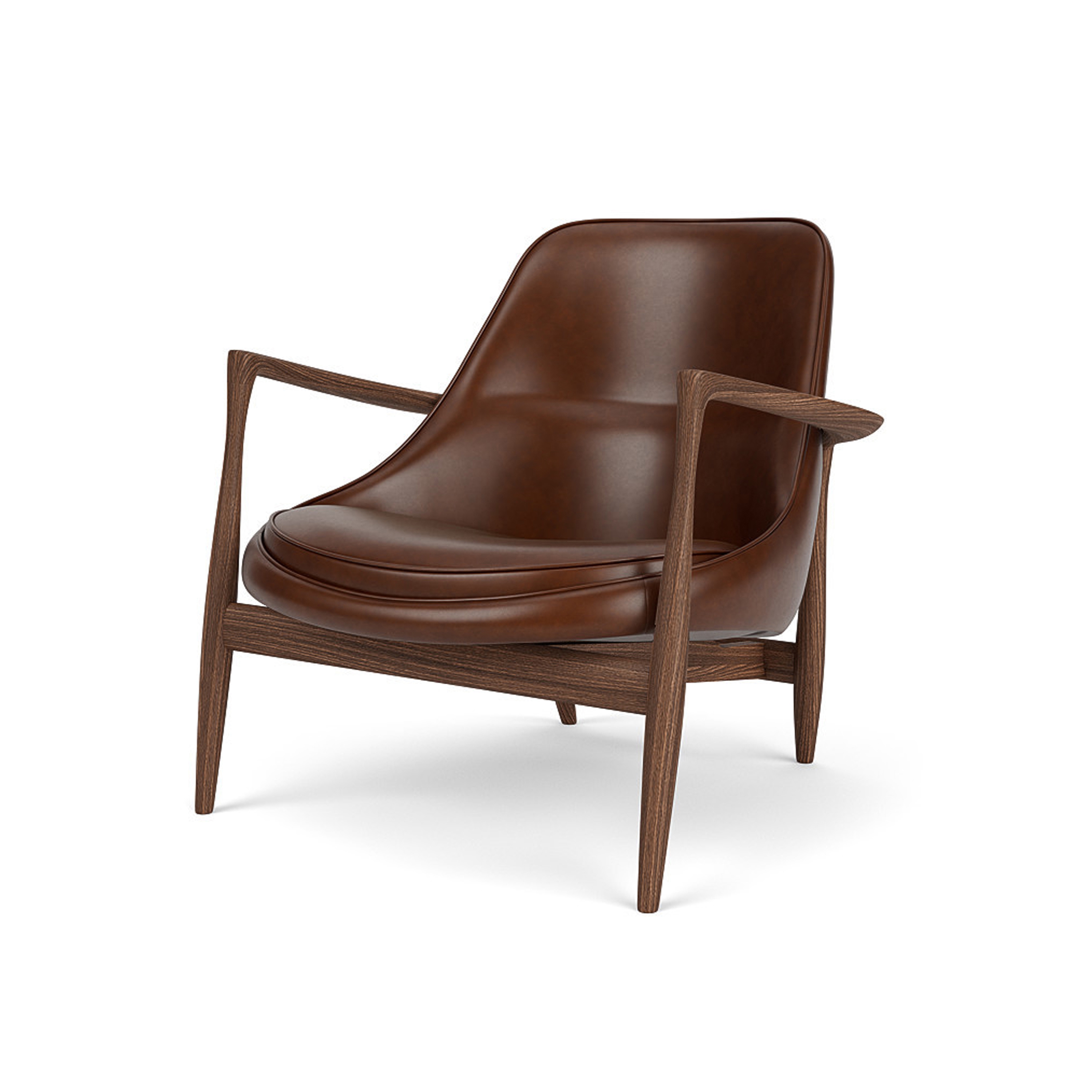 Vertoon produk Elizabeth, Lounge Chair | Walnut Base / Dakar 0329 van vervaardiger Audo Copenhagen