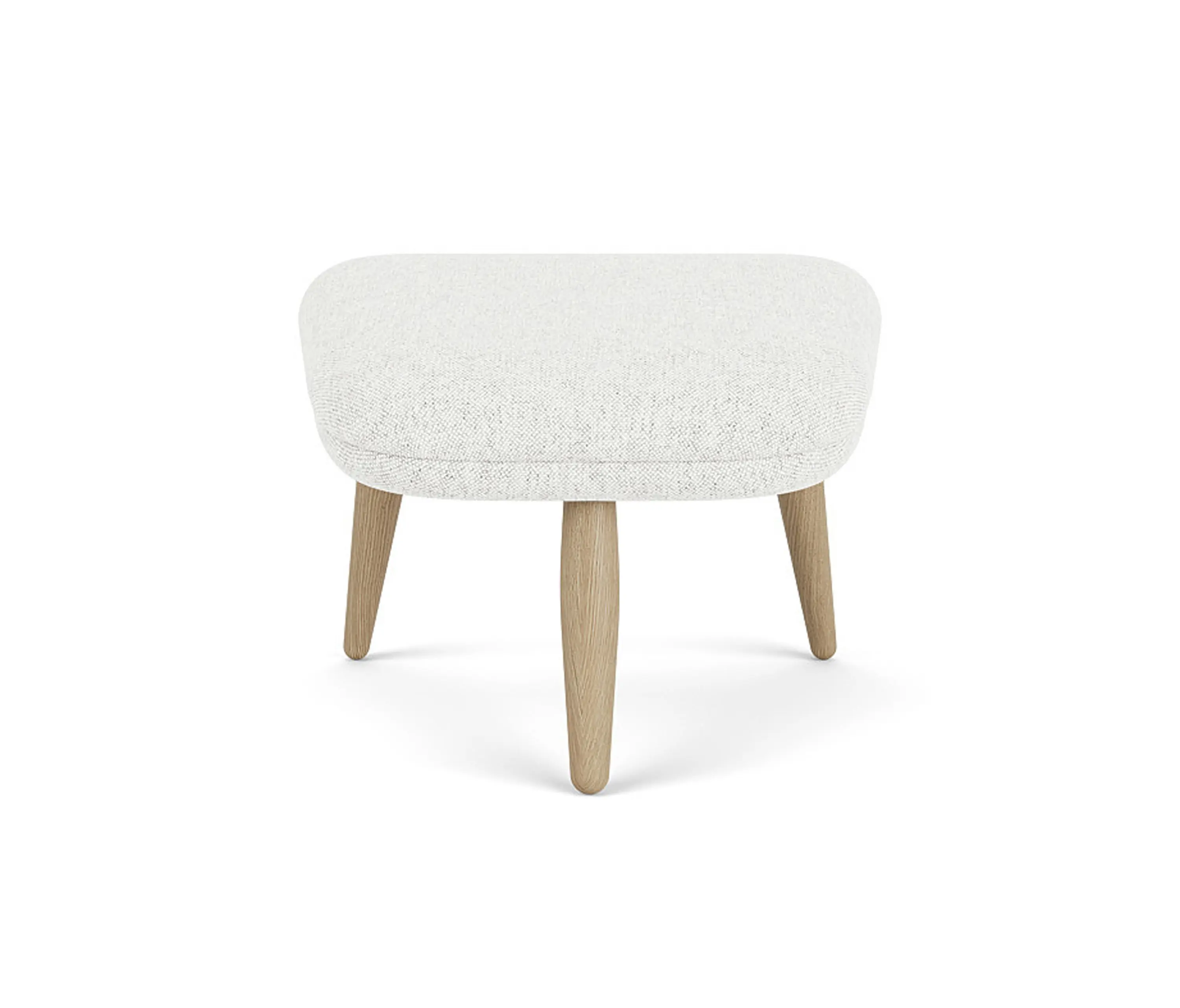 Audo Copenhagen - Oda, Ottoman | Natural Oak Base / Hallingdal 110
