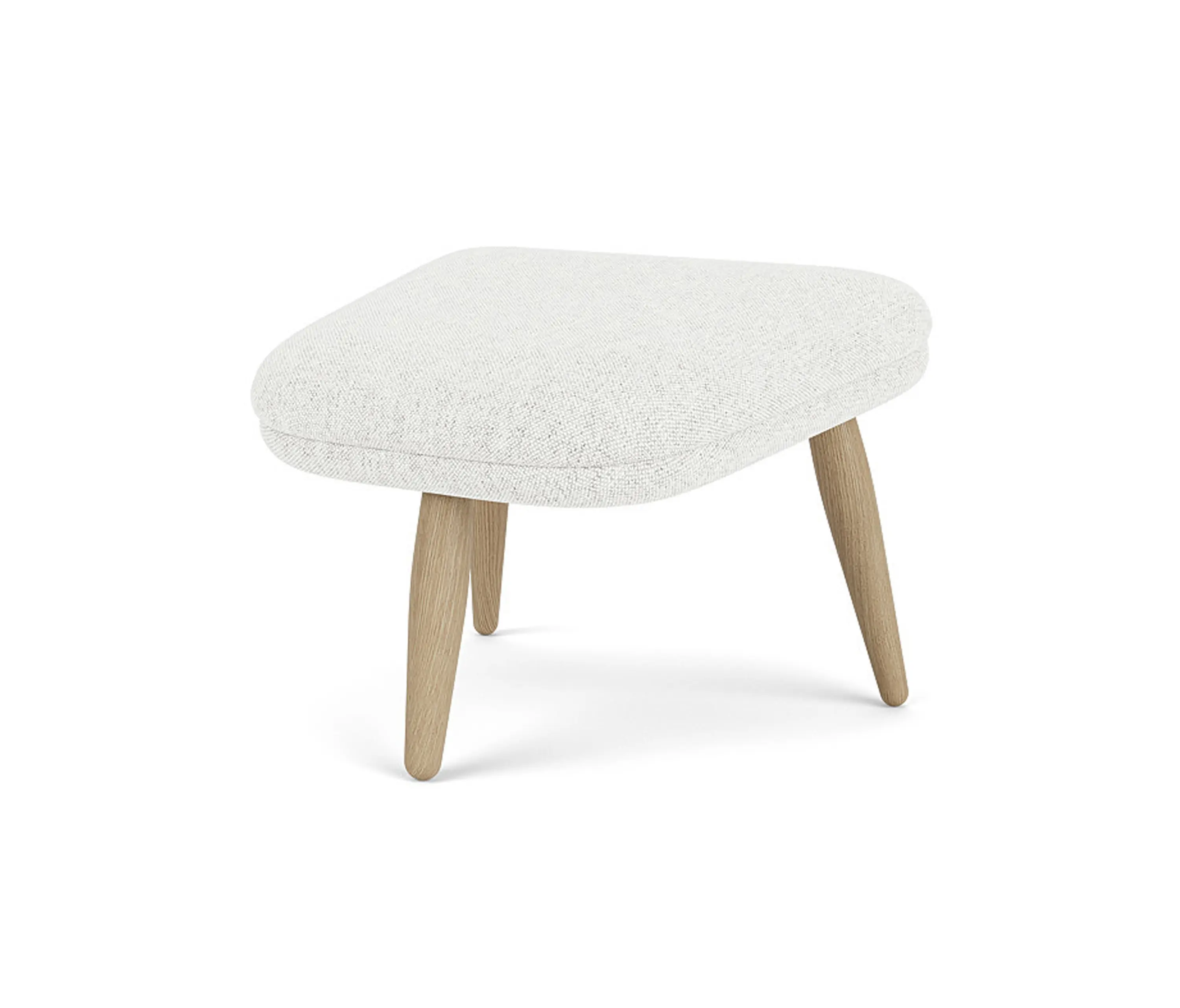 Audo Copenhagen - Oda, Ottoman | Natural Oak Base / Hallingdal 110