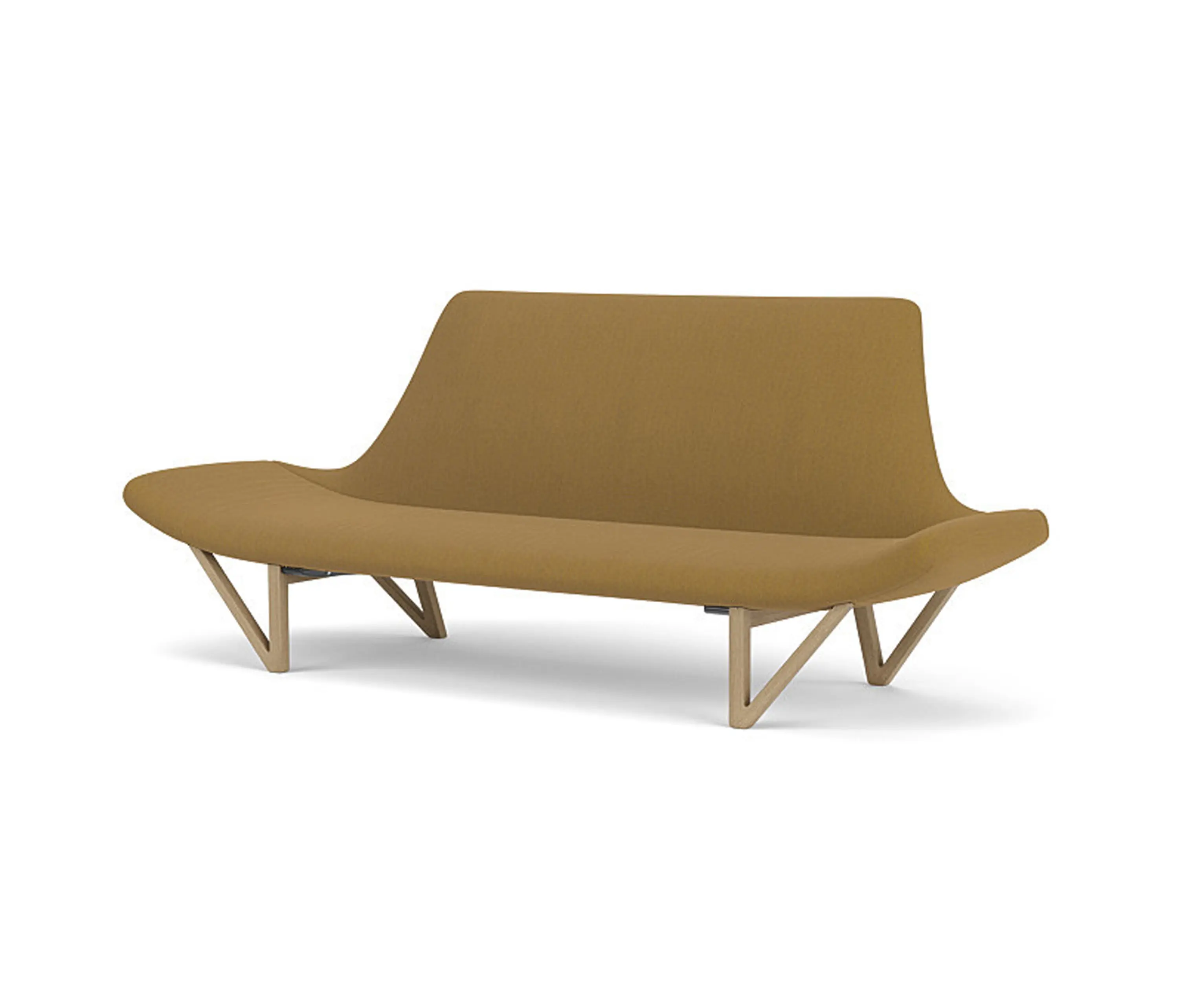 Audo Copenhagen - Pagode, Sofa | Natural Oak Base / Re-wool 448