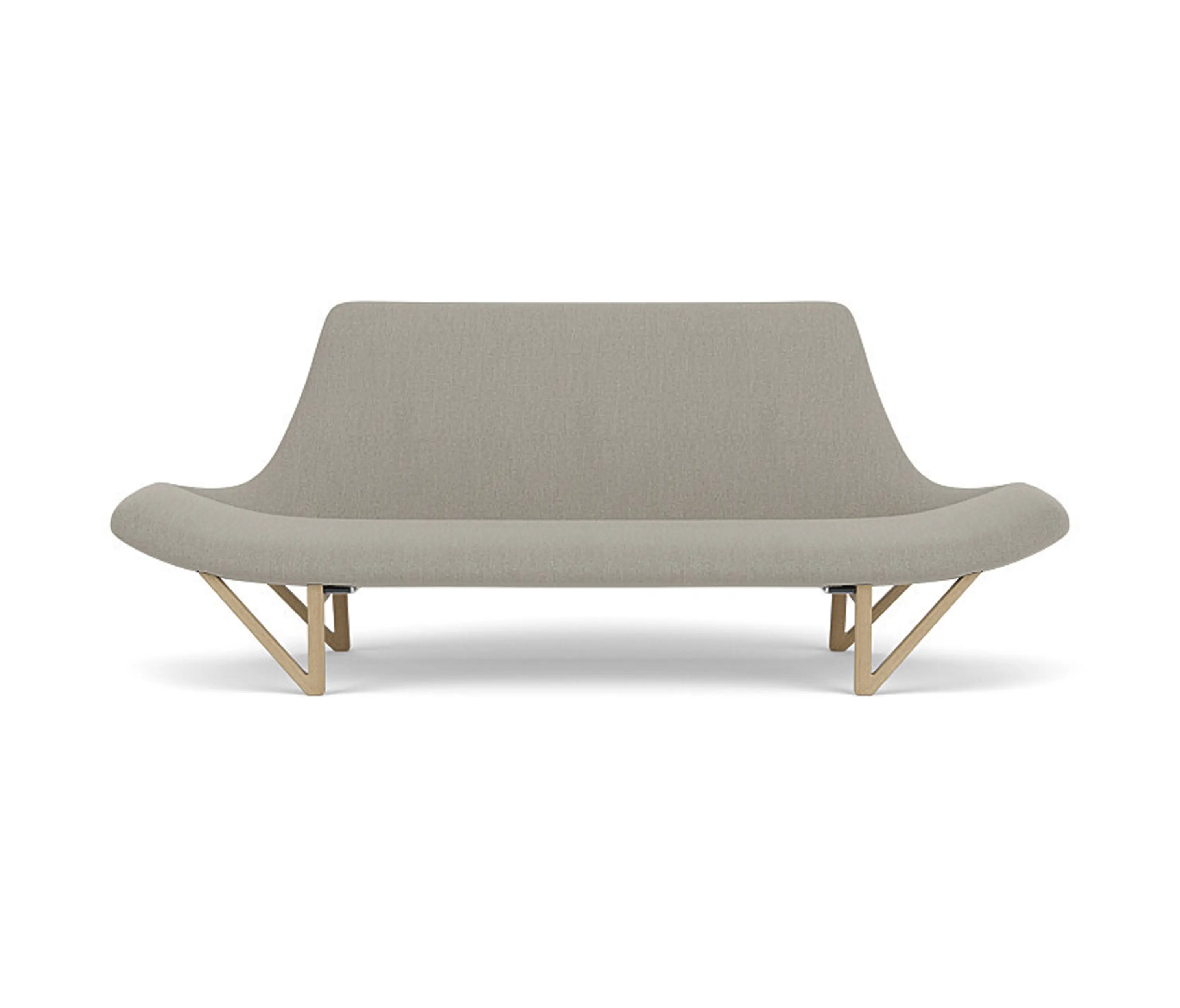 Audo Copenhagen - Pagode, Sofa | Natural Oak Base / Re-wool 218
