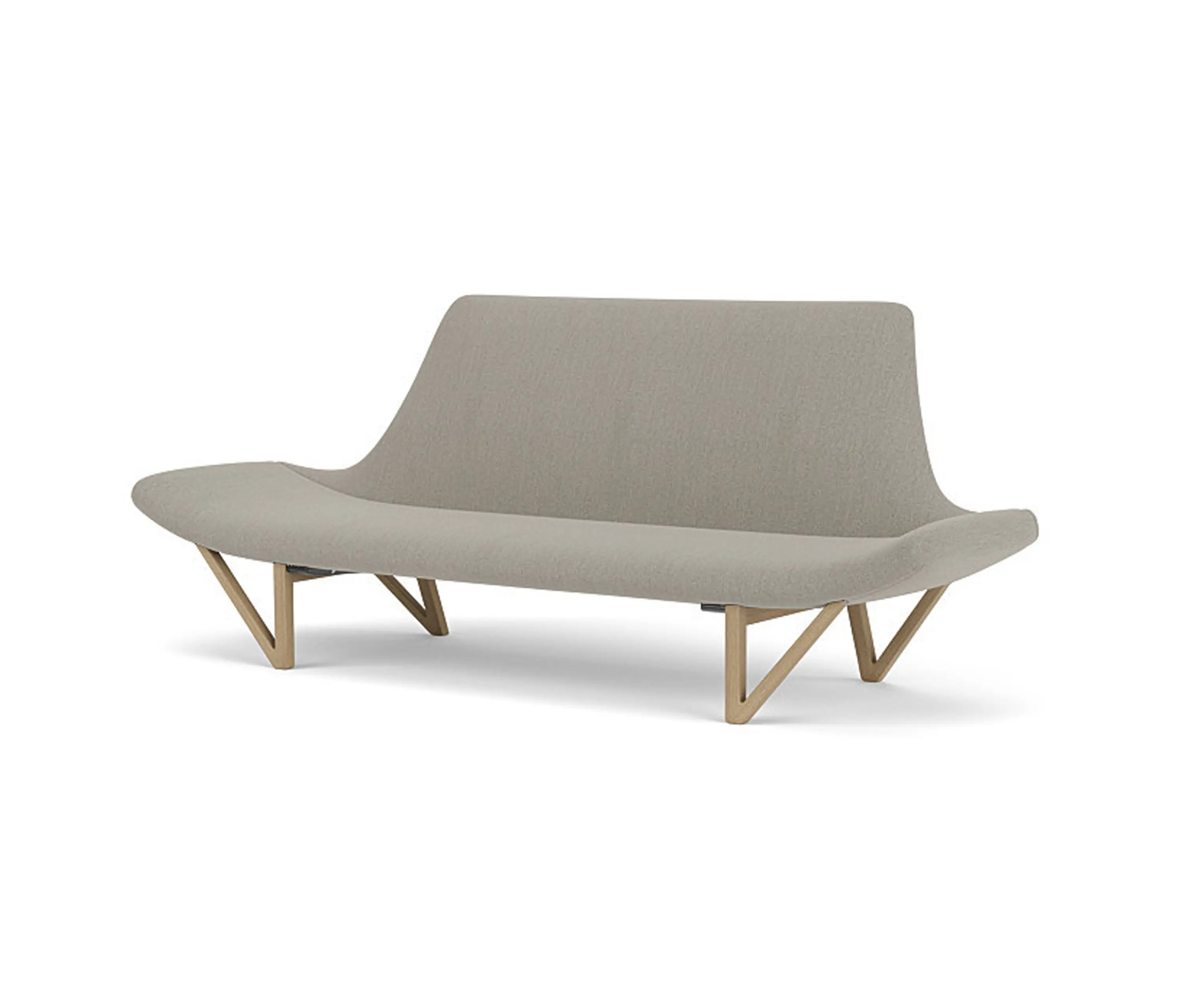 Audo Copenhagen - Pagode, Sofa | Natural Oak Base / Re-wool 218