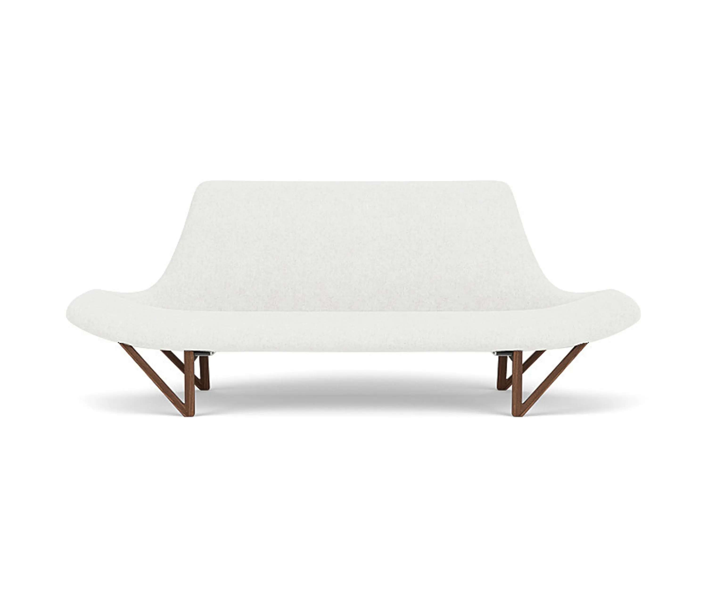 Audo Copenhagen - Pagode, Sofa | Walnut Base / Hallingdal 110