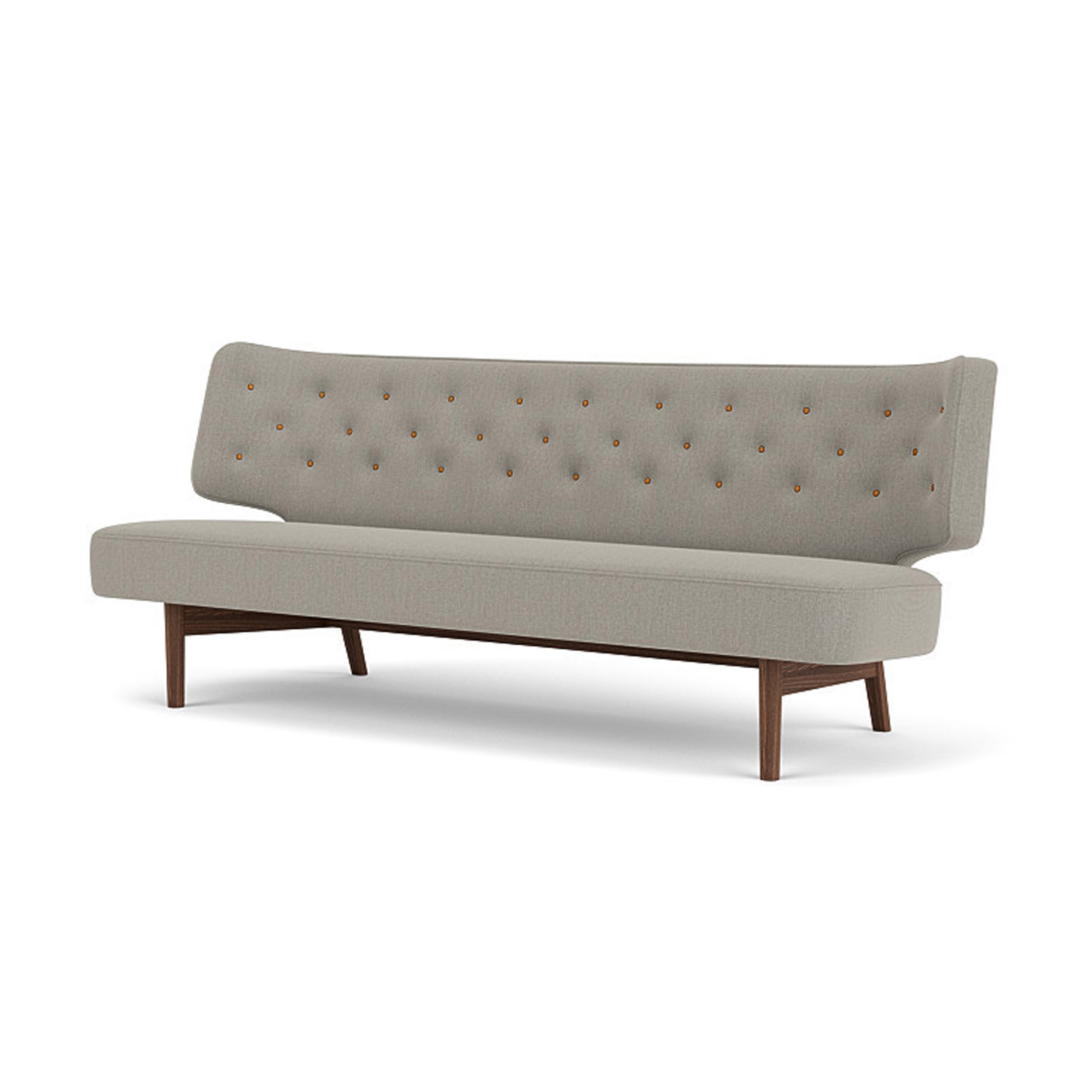 Radiohus Sofa P2 | Walnut Base / Re-wool 218
