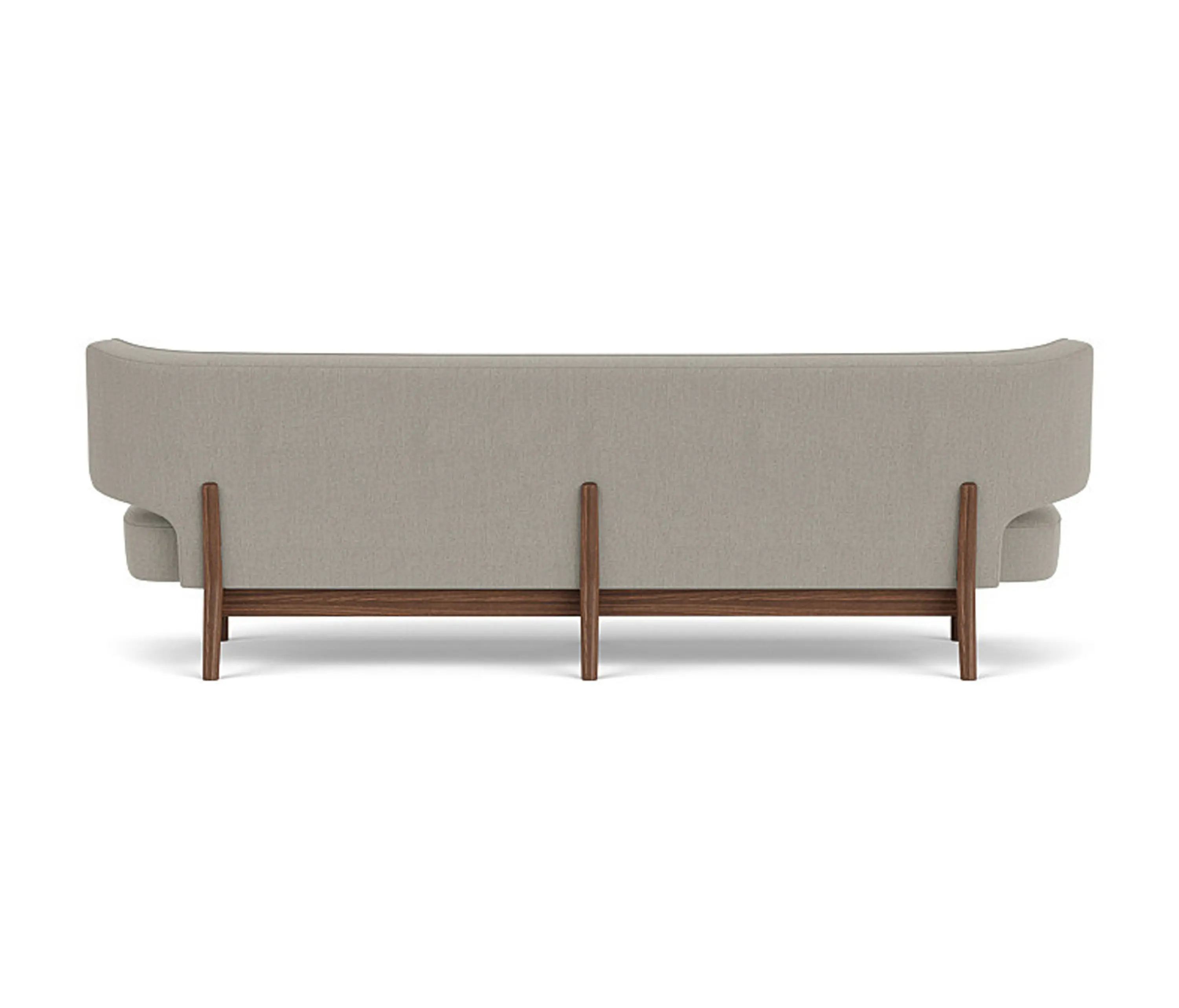 Audo Copenhagen - Radiohus Sofa P3 | Walnut Base / Re-wool 218