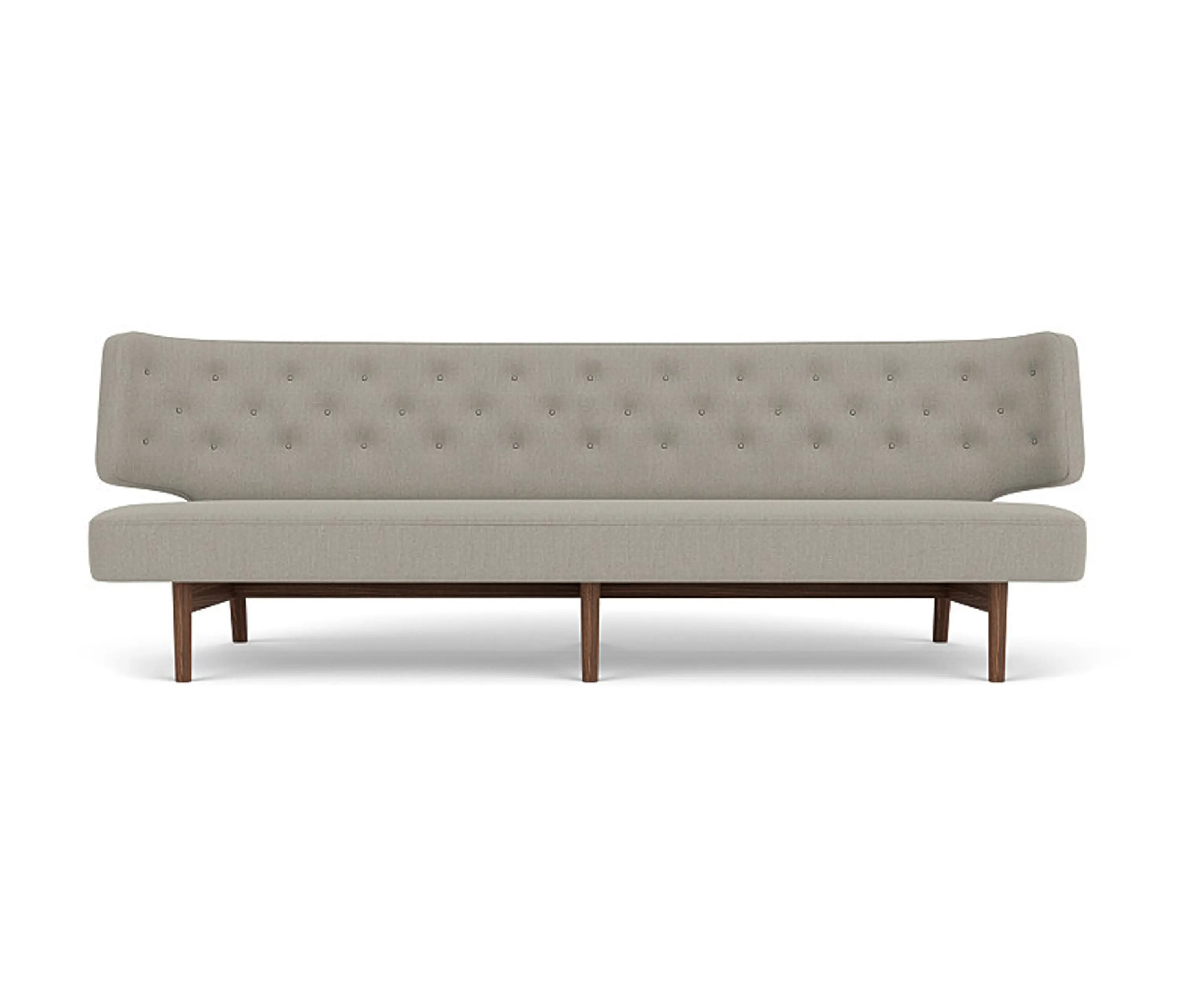 Audo Copenhagen - Radiohus Sofa P3 | Walnut Base / Re-wool 218