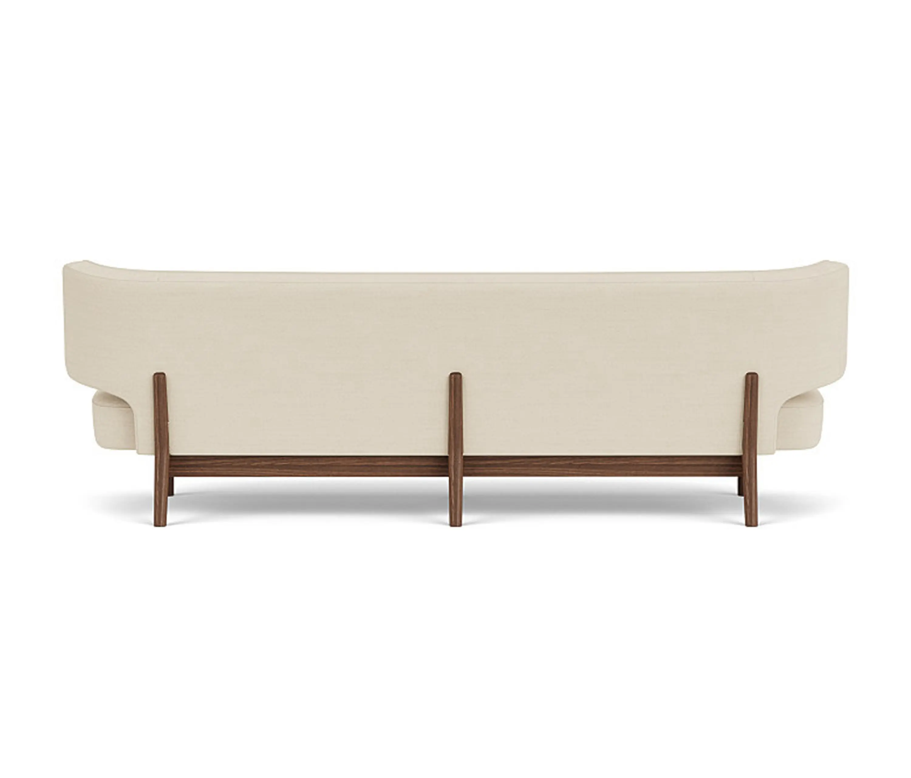 Audo Copenhagen - Radiohus Sofa P3 | Walnut Base / Buttons Dakar 0250 / Hallingdal 200